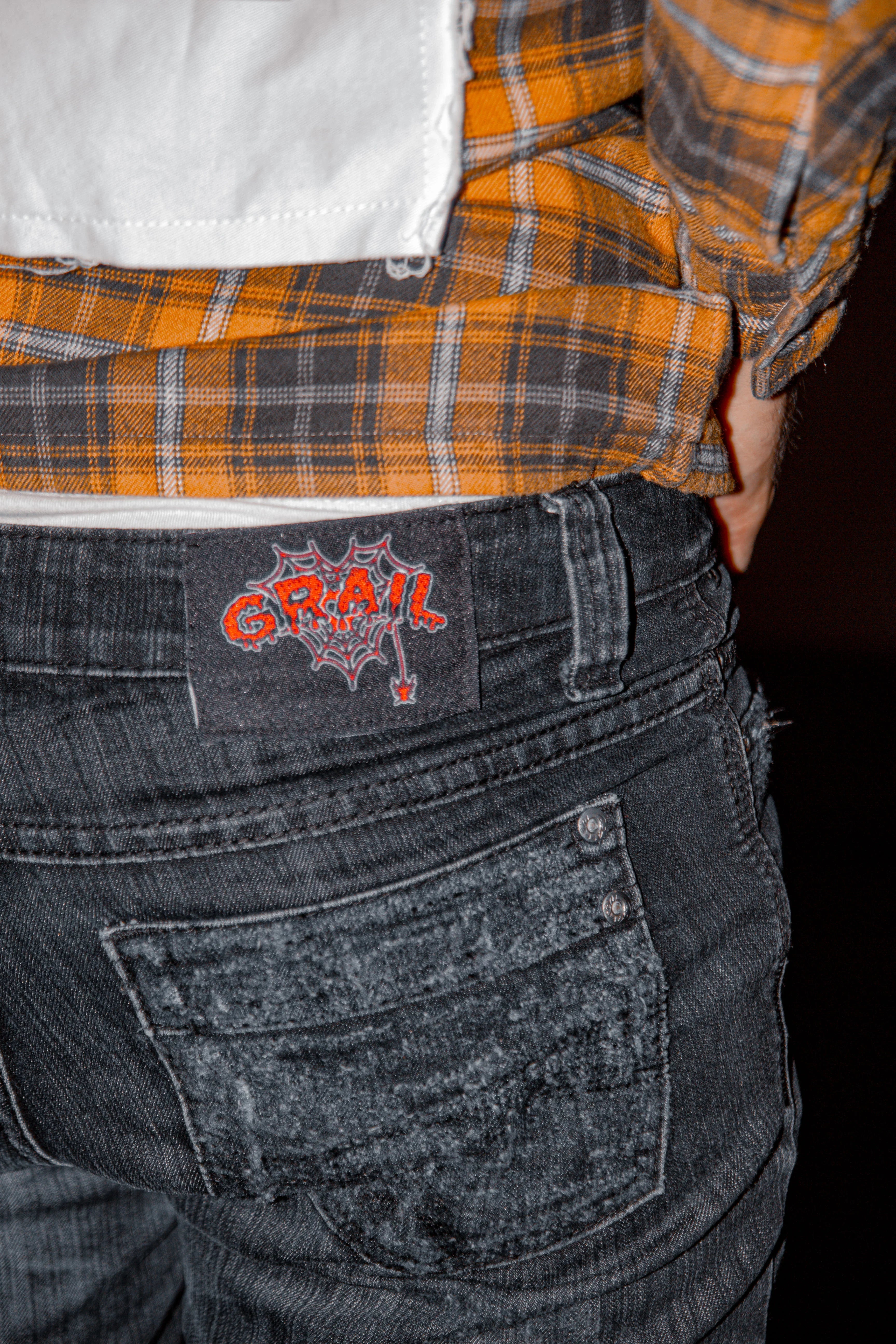METAL BLACK REVERSE DENIM