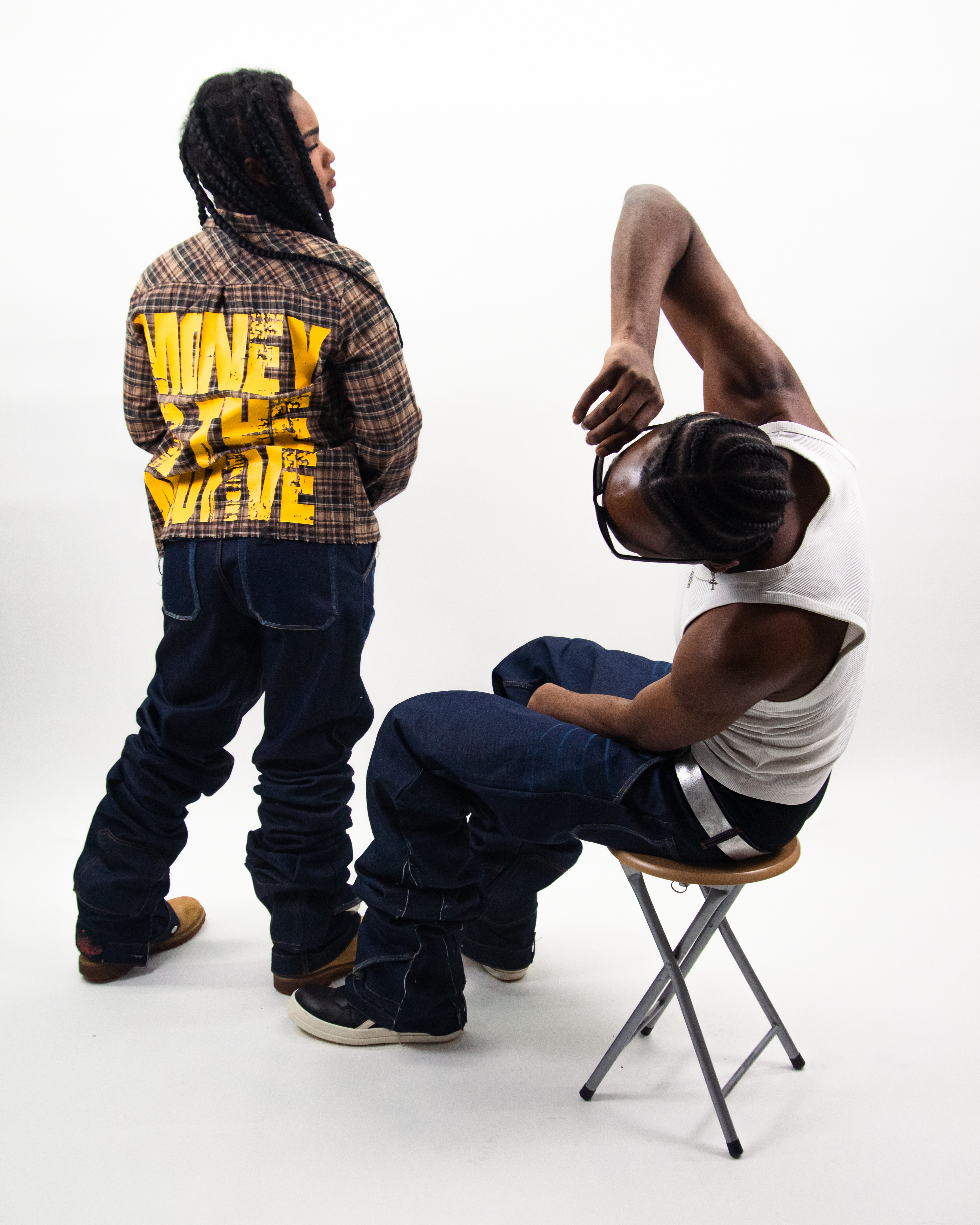 CHECKED FLANEL SHIRT " SUNBURST EDITION "