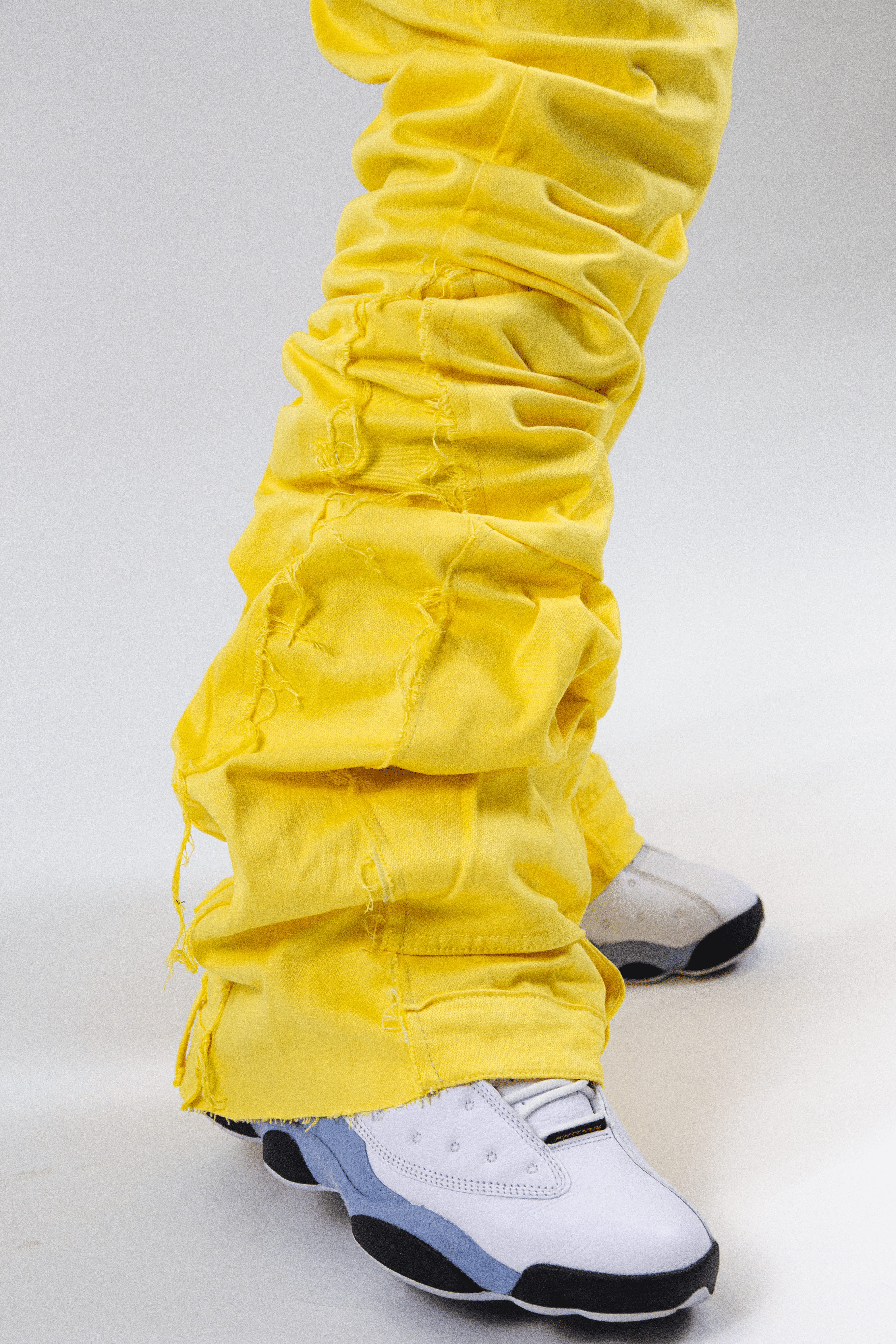 YELLOW STRIKE REVERSE DENIM ( ULTRA FLARED EDITION )
