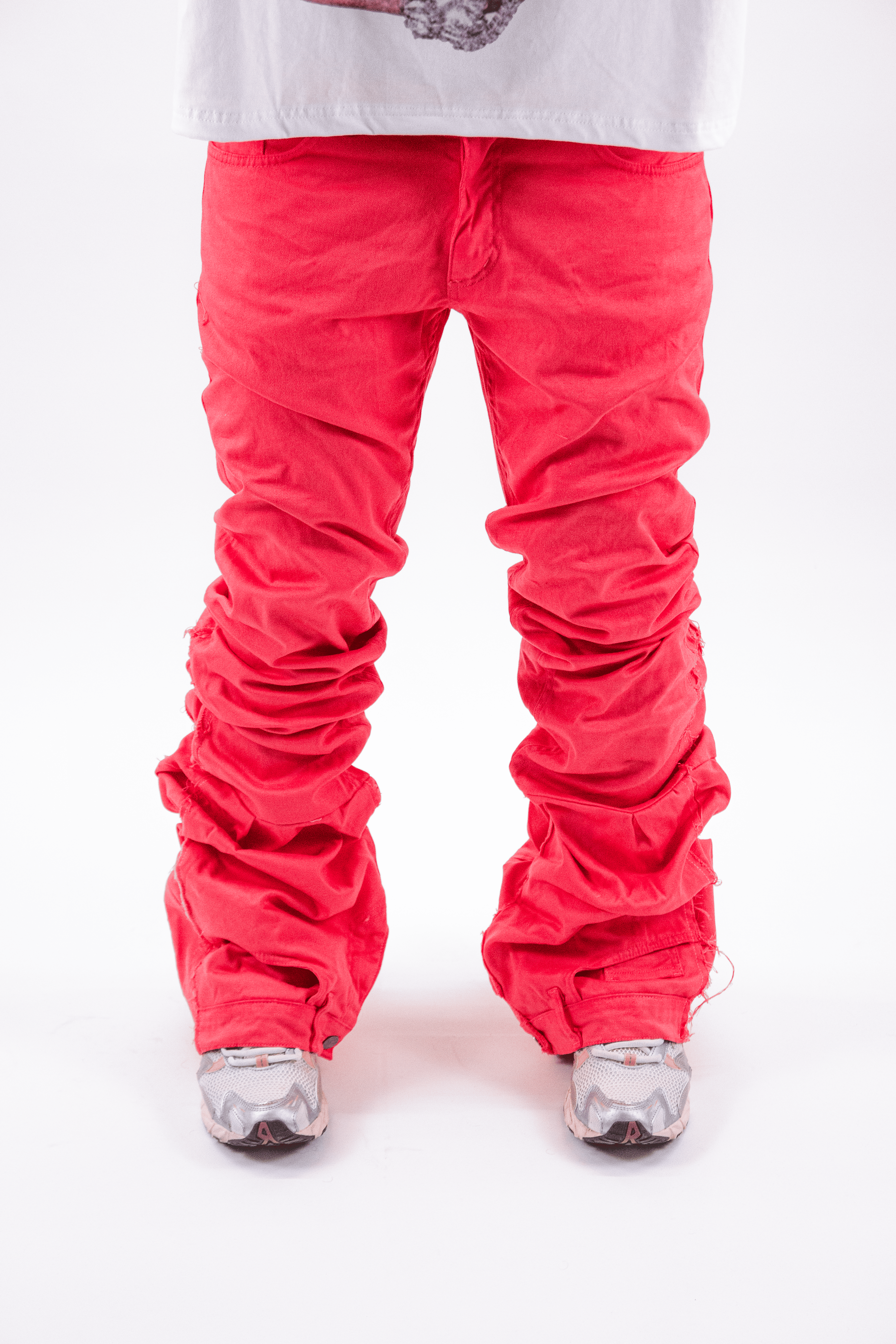 RED SALOMON REVERSE DENIM ( ULTRA FLARED EDITION )
