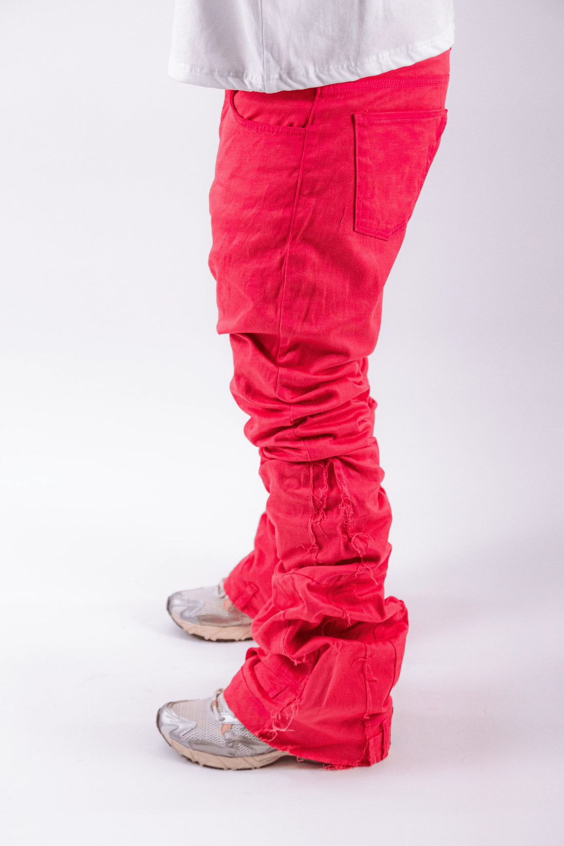 RED SALOMON REVERSE DENIM ( ULTRA FLARED EDITION )
