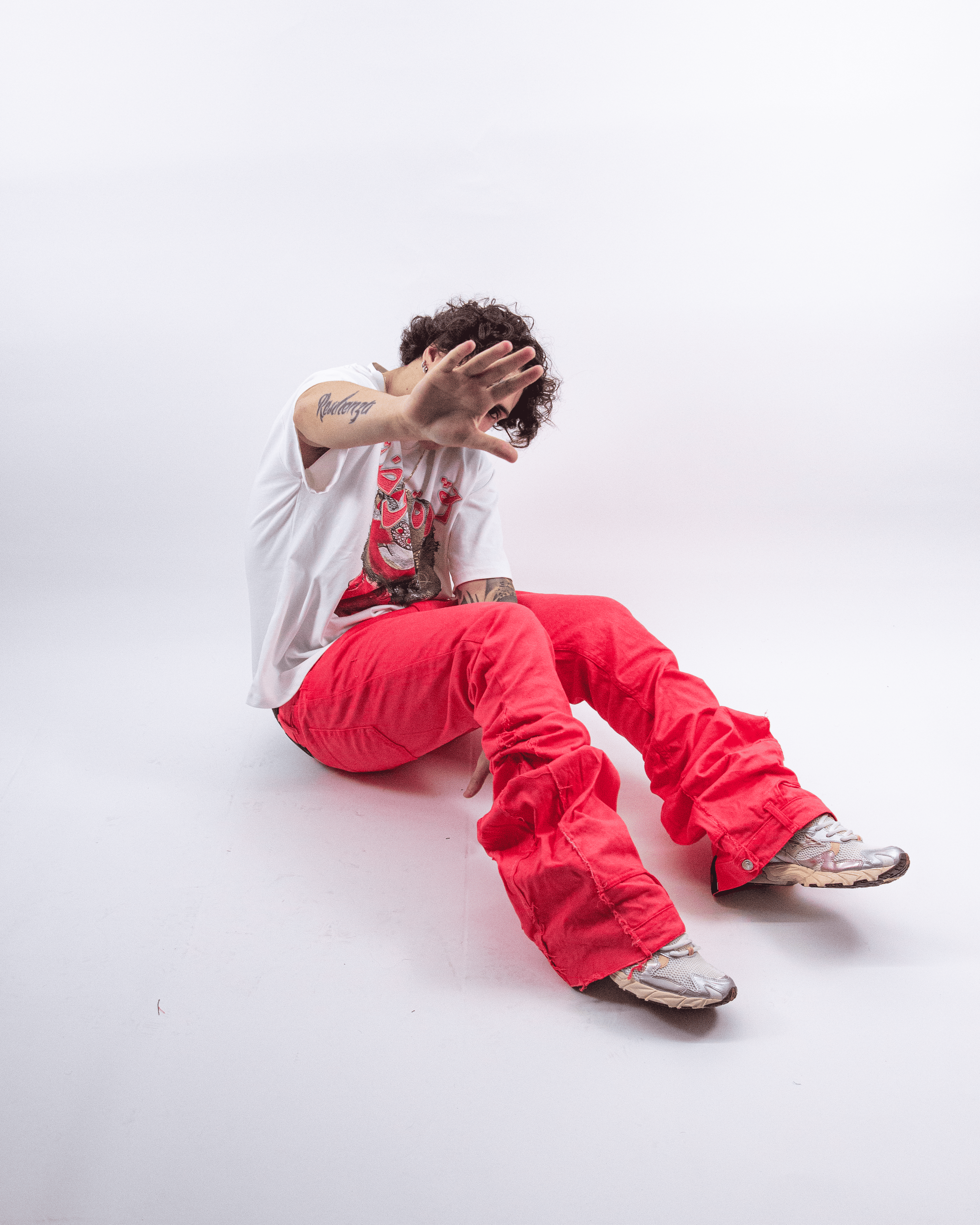 RED SALOMON REVERSE DENIM ( ULTRA FLARED EDITION )