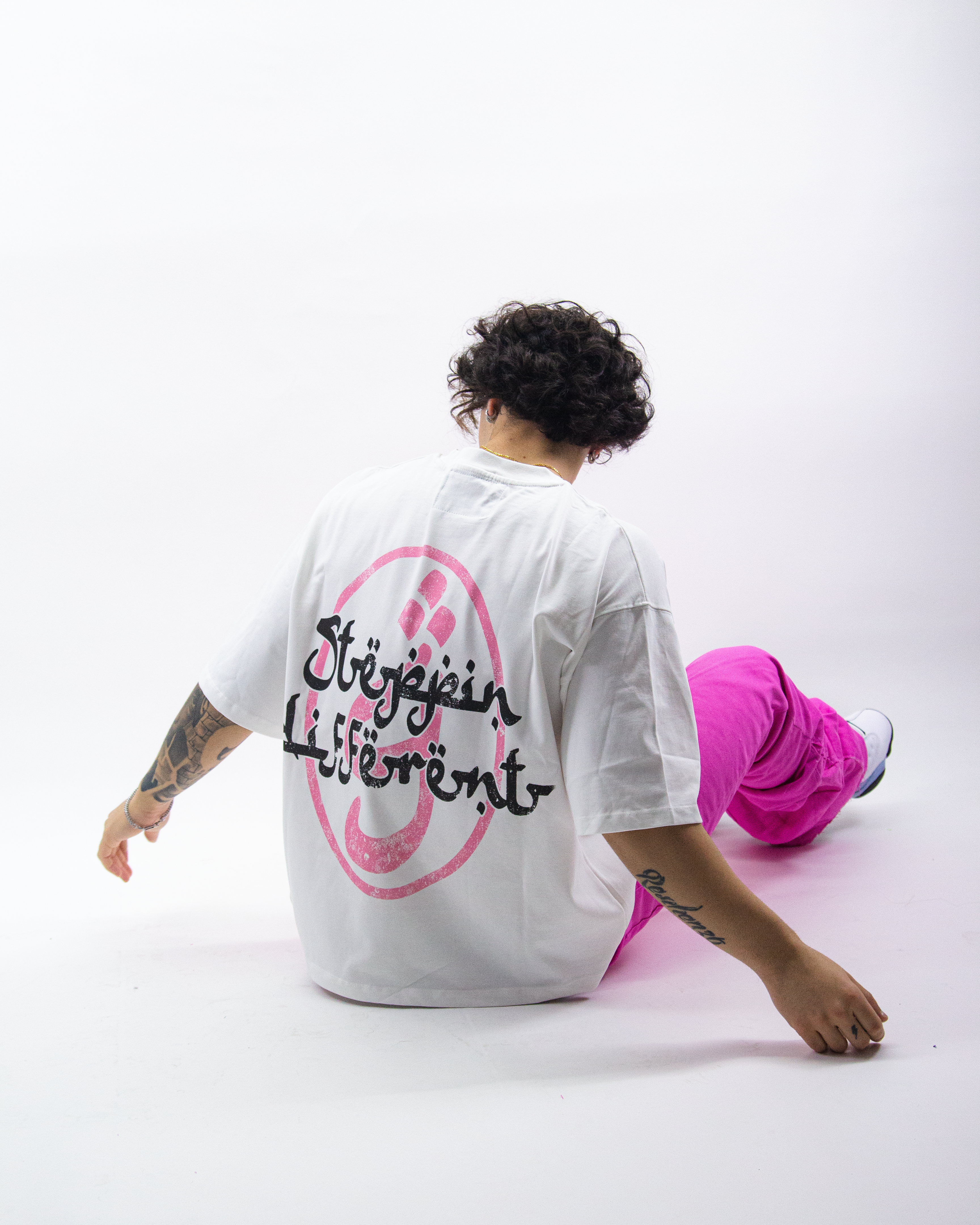 BRIGHT PINK REVERSE DENIM ( ULTRA FLARED EDITION )