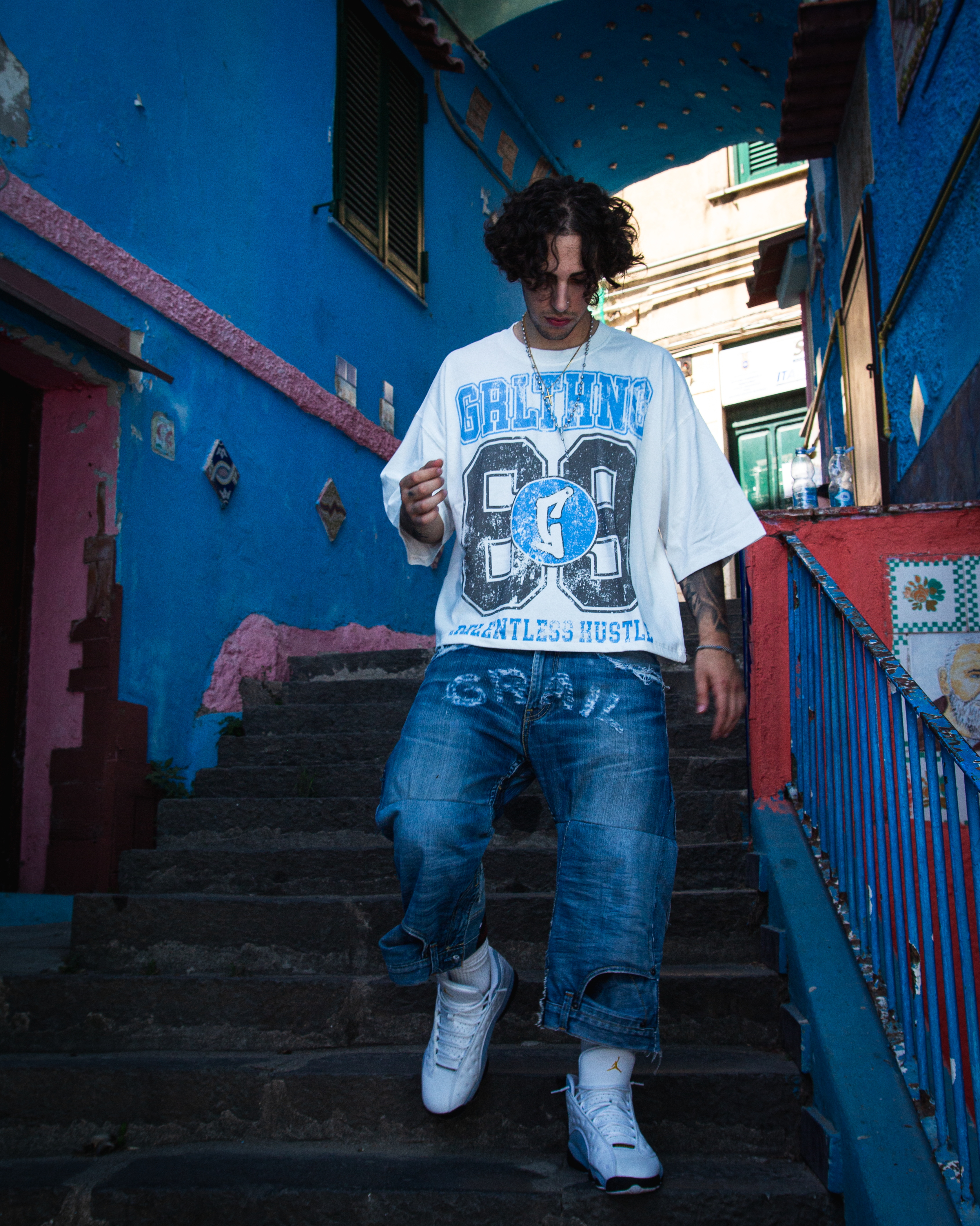 RELENTLESS HUSTLE BOXY TEE