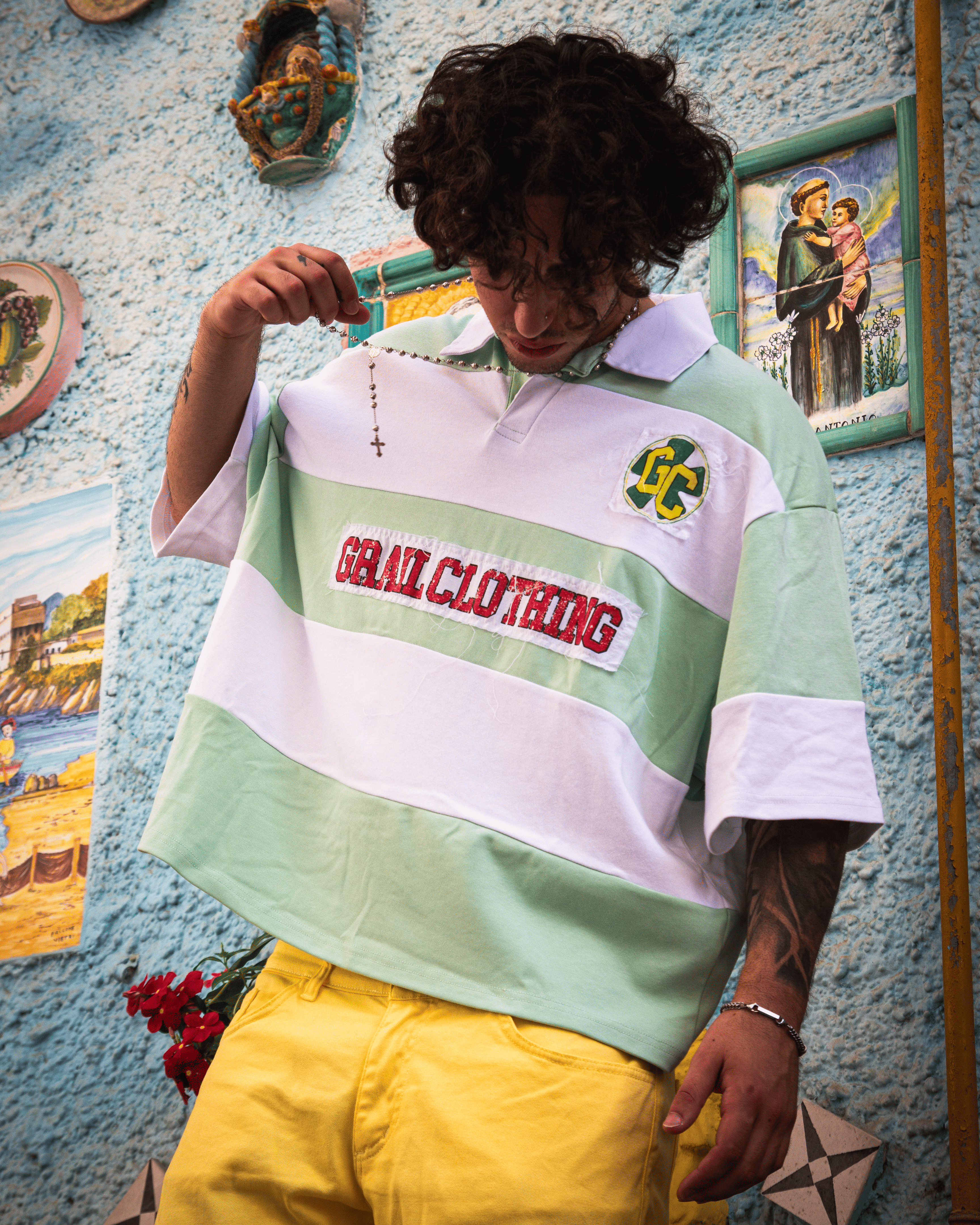 LUCKY STEPPER BOXY POLO