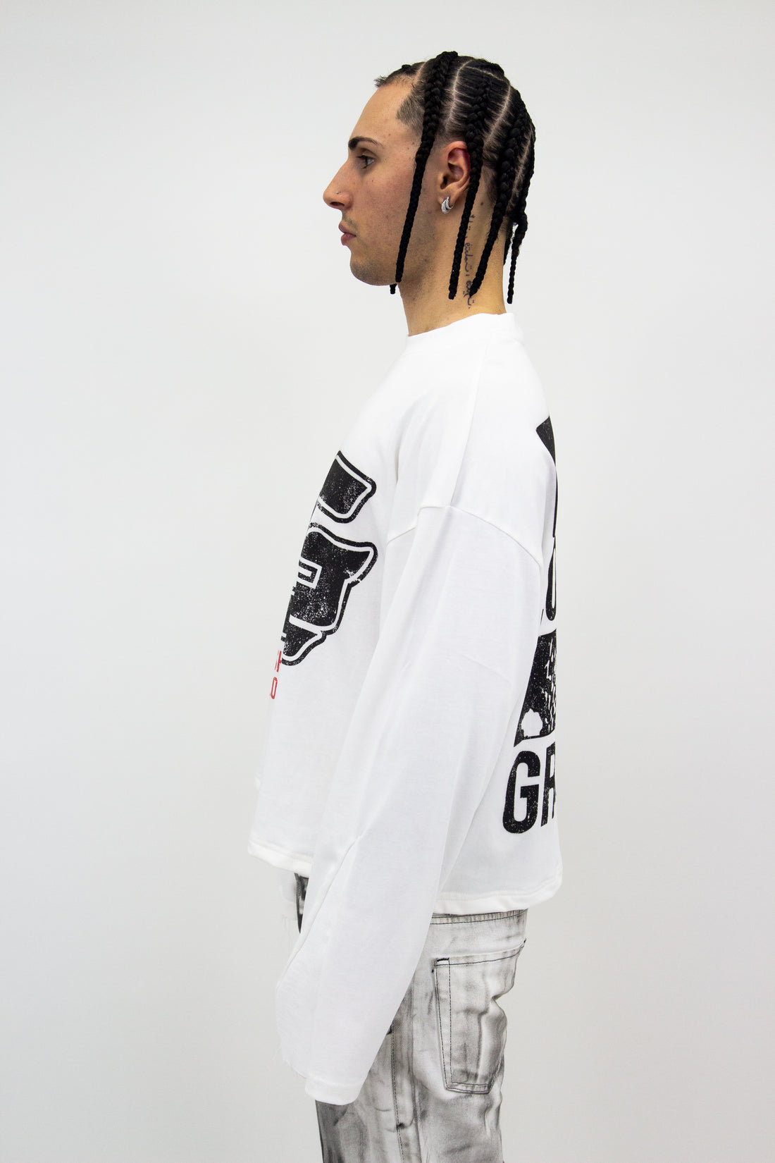 ARABYC SSIDE GRAPHIC FLARED LONGSLEEVE