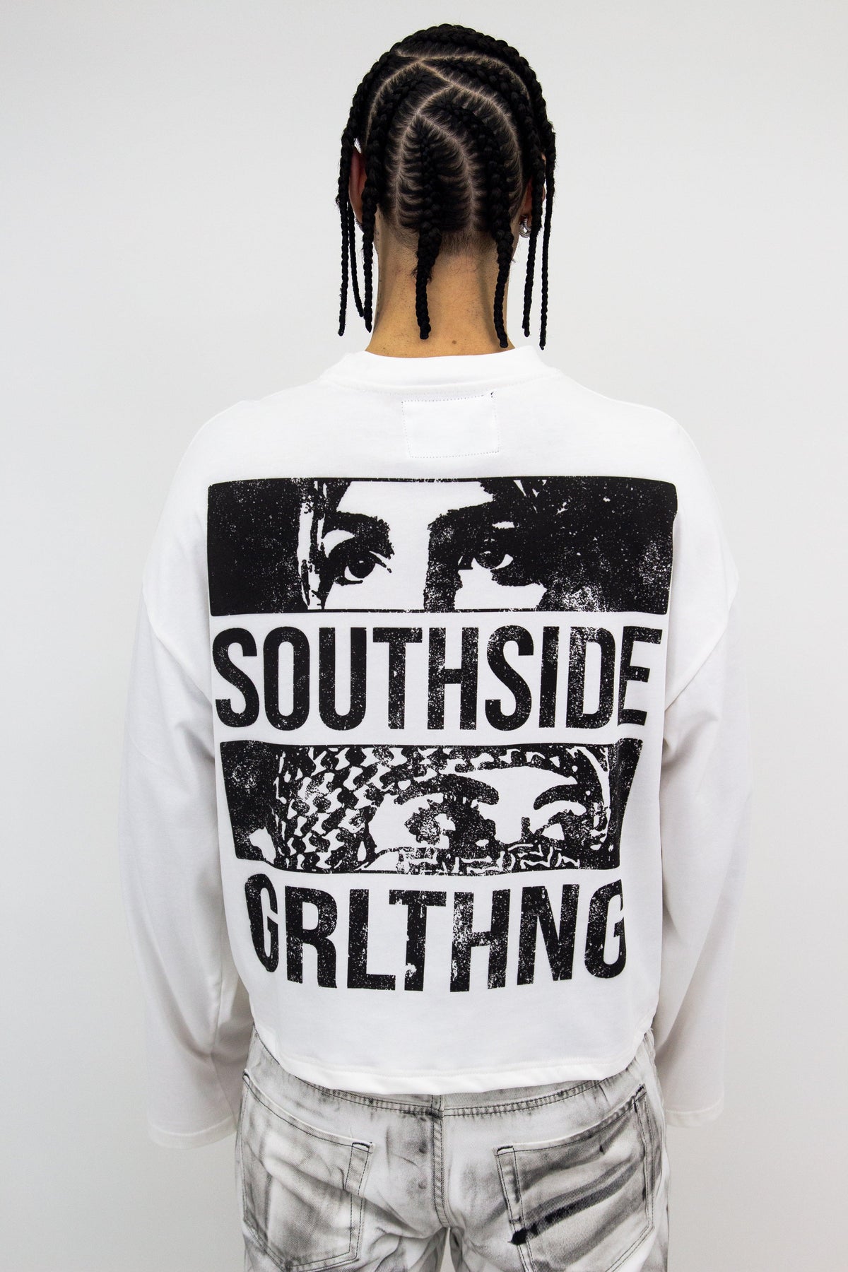ARABYC SSIDE GRAPHIC FLARED LONGSLEEVE