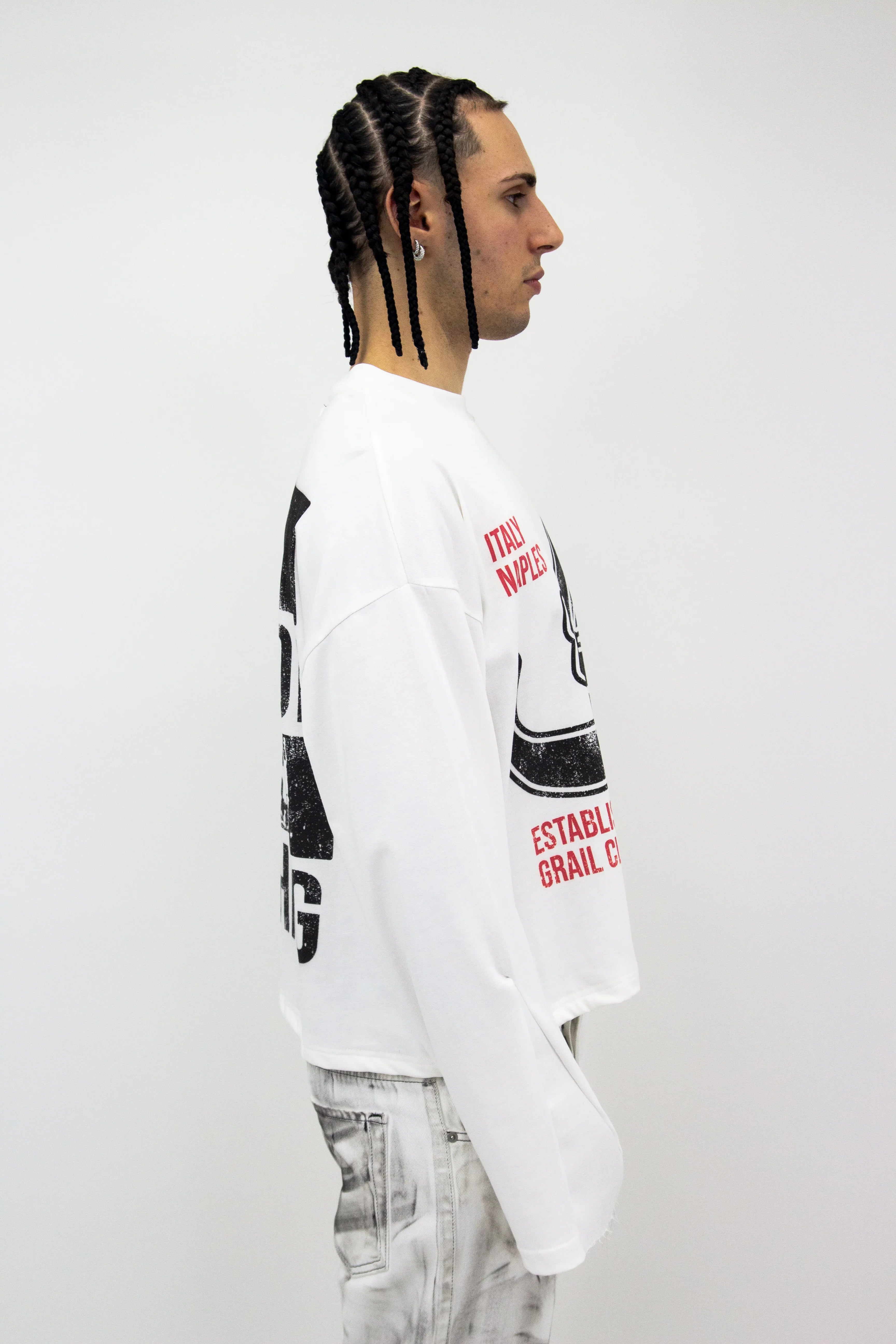 ARABYC SSIDE GRAPHIC FLARED LONGSLEEVE