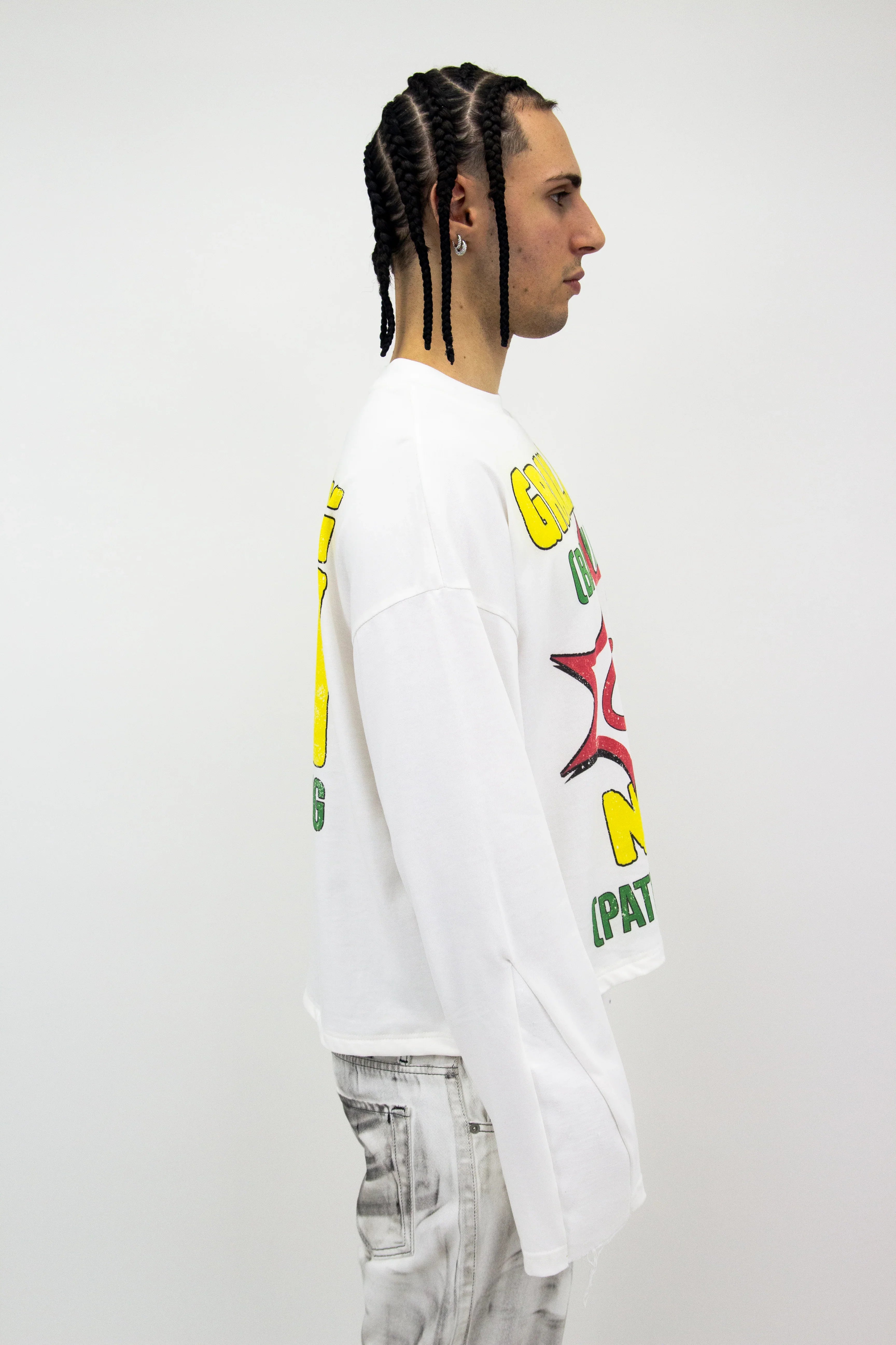 GRAILART CARTOON GRAPHIC FLARED LONGSLEEVE