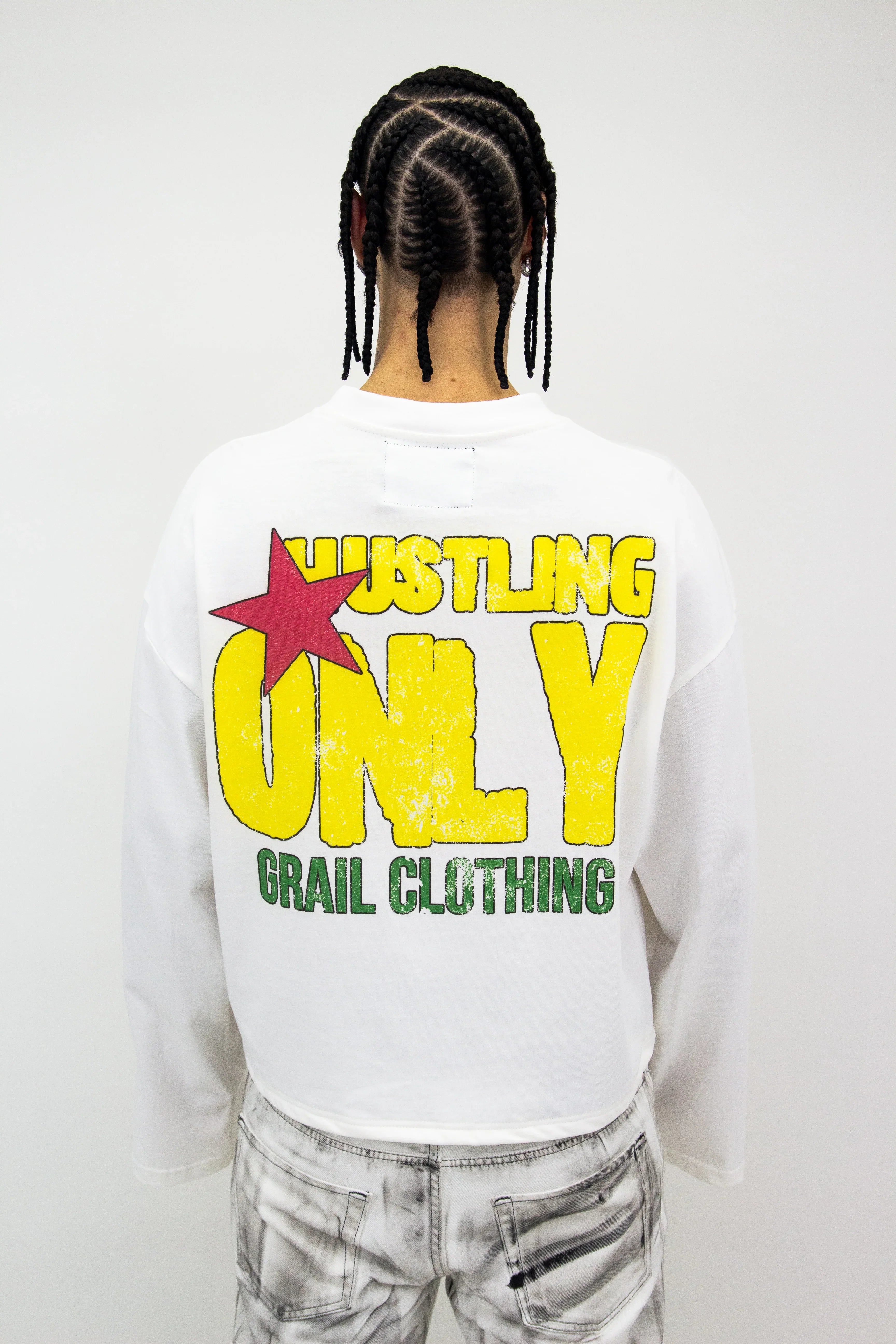 GRAILART CARTOON GRAPHIC FLARED LONGSLEEVE