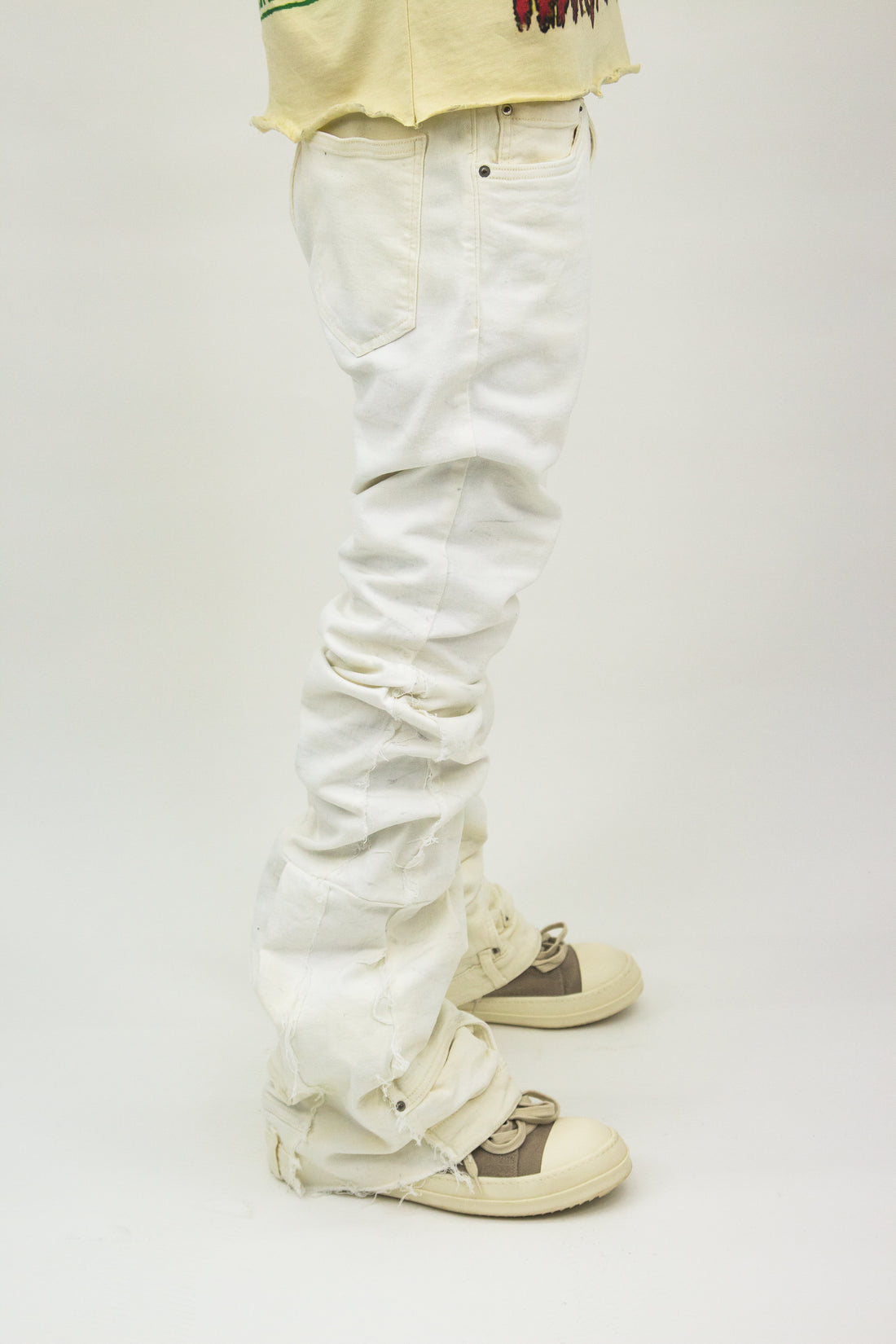 GHOST CREAM REVERSE DENIM ( ULTRA FLARED EDITION )