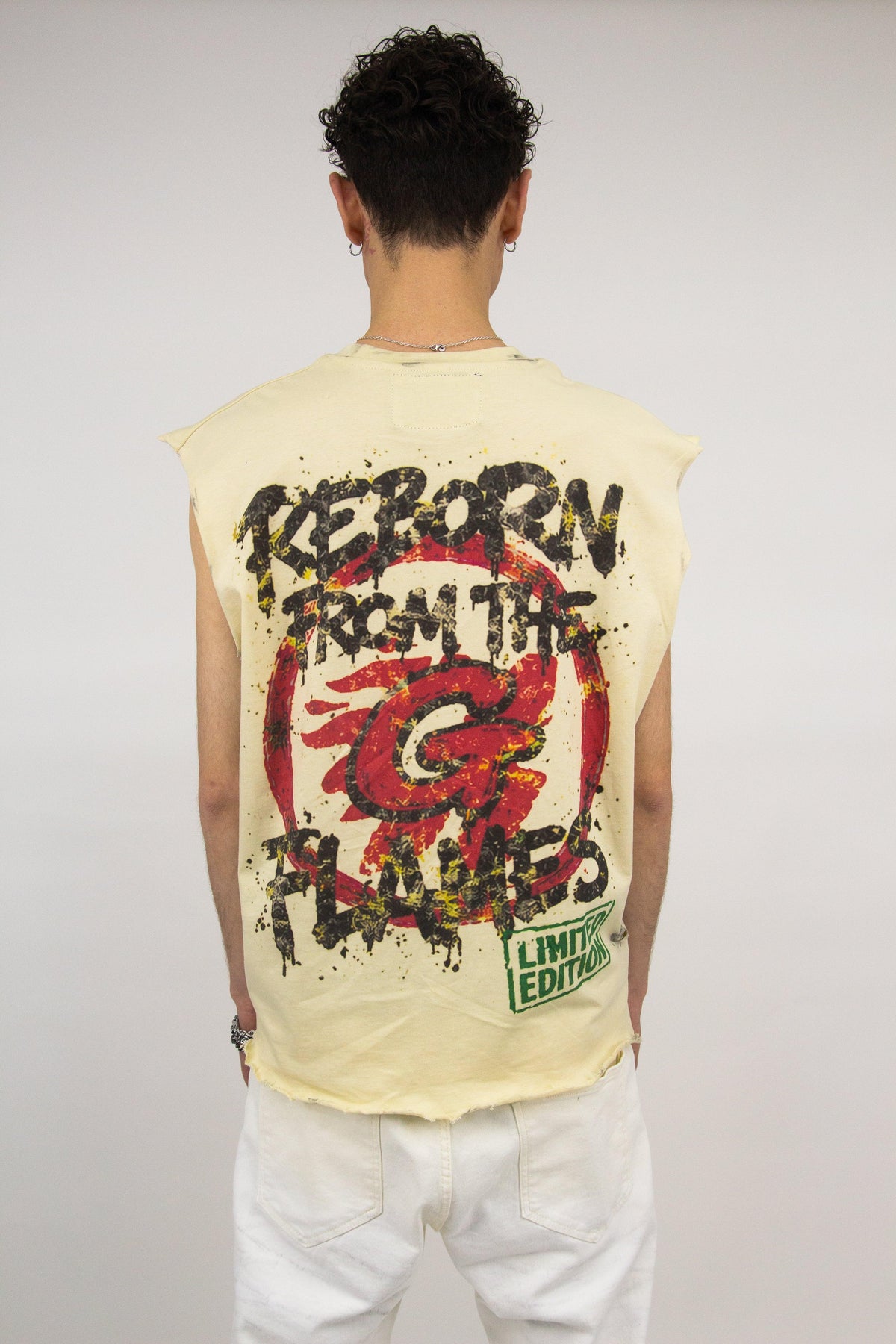 GRAIL BURNED SKULL RIPPED TANK