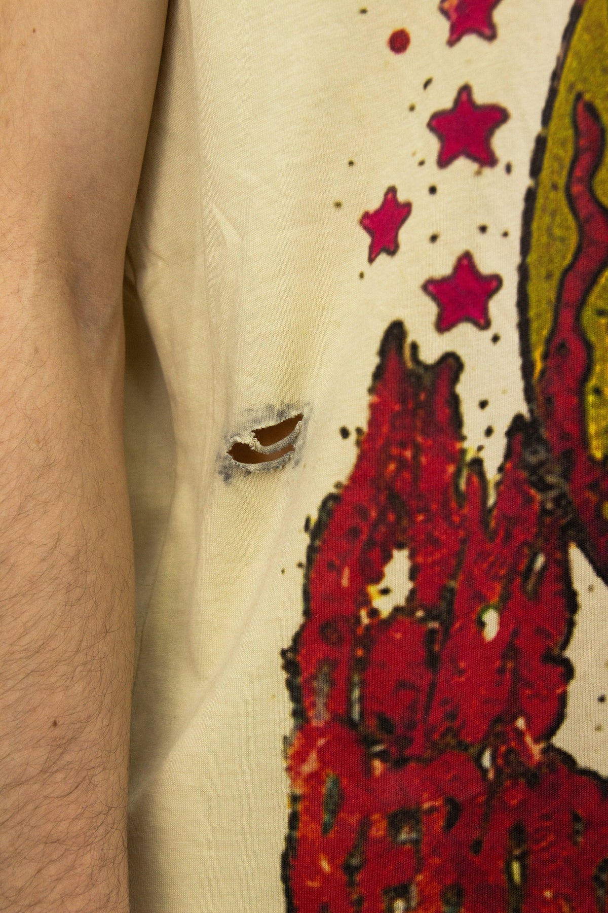 GRAIL BURNED SKULL RIPPED TANK