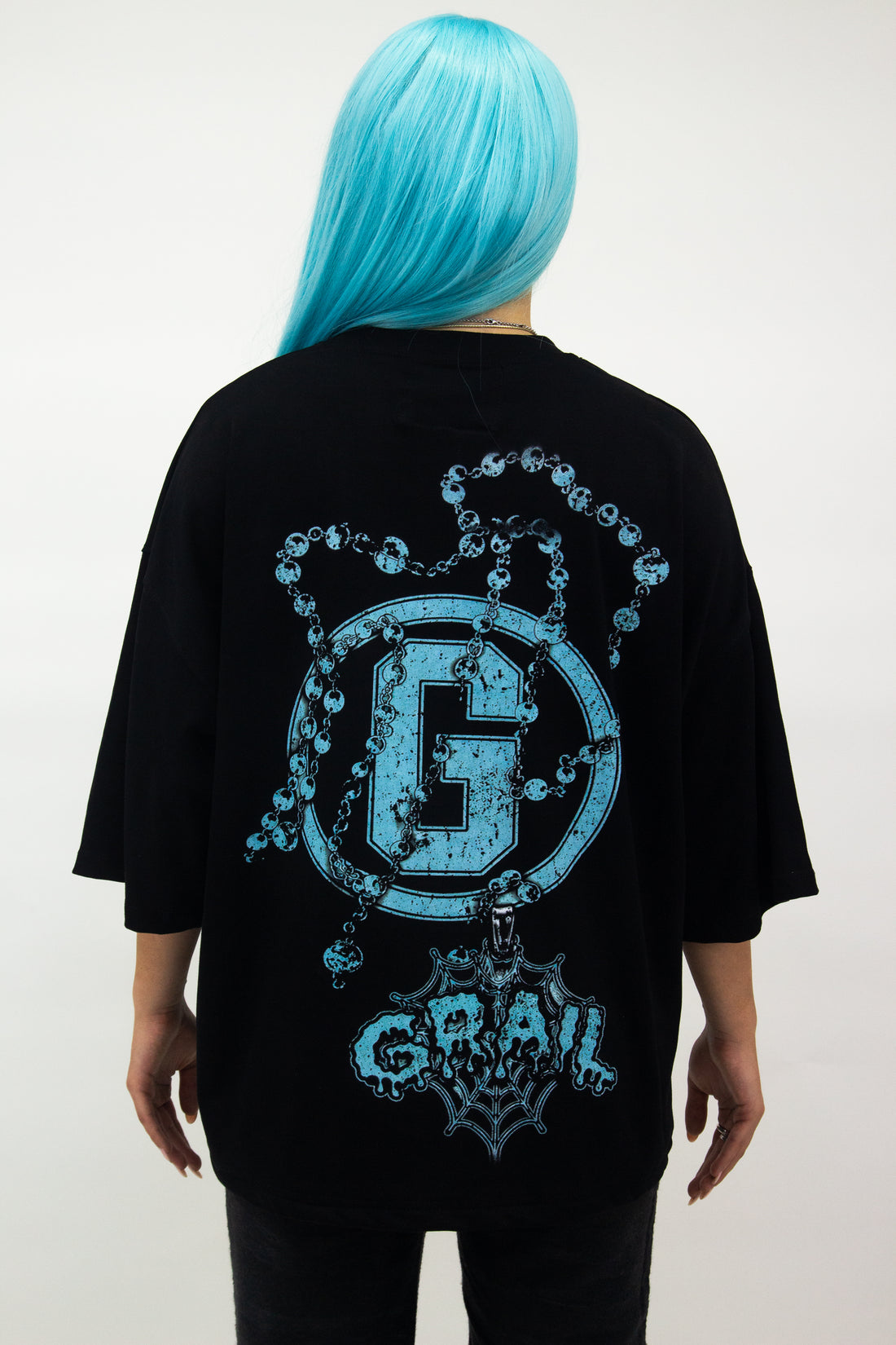 GRAIL TIFFANY CHAIN BOXY TEE