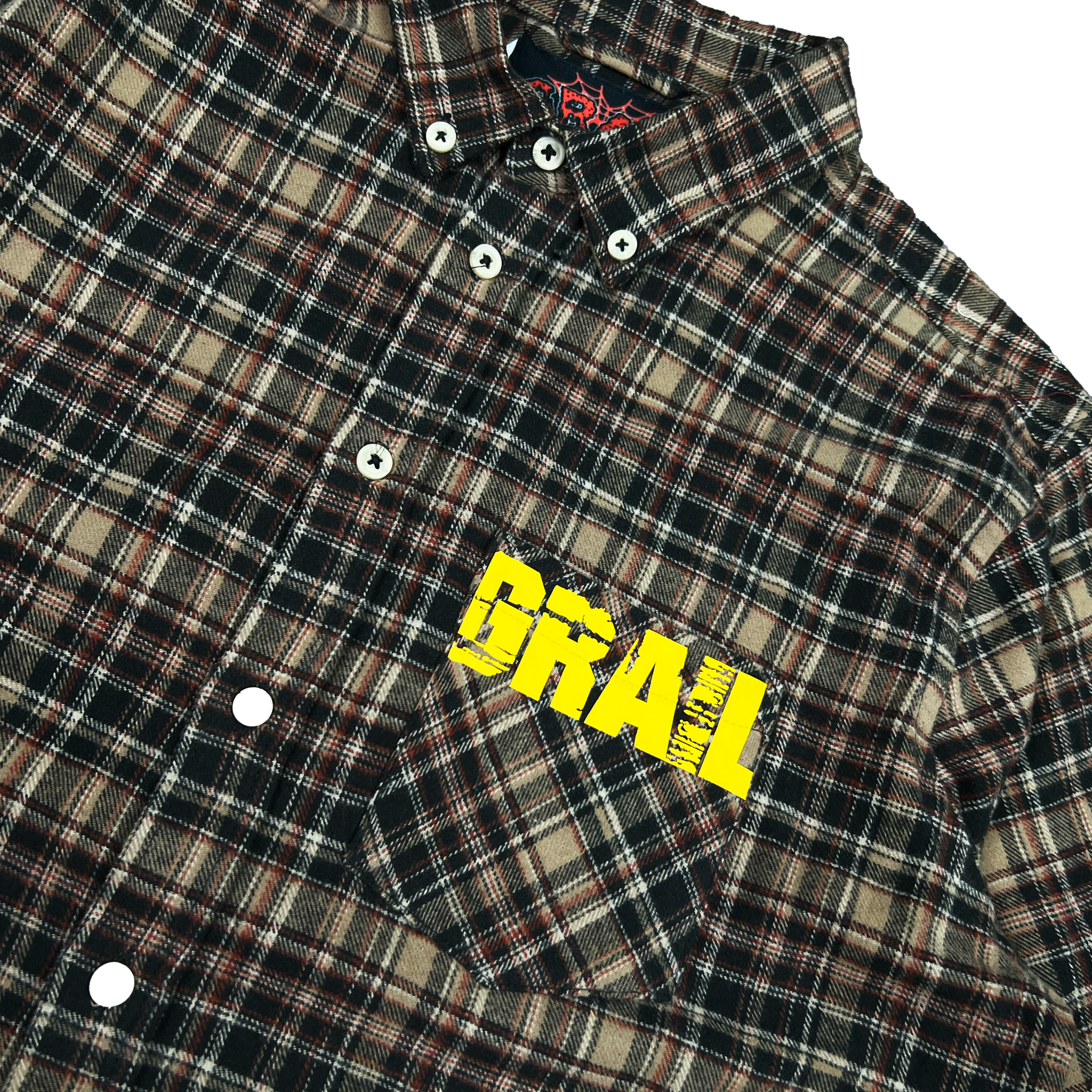 CHECKED FLANEL SHIRT " SUNBURST EDITION "