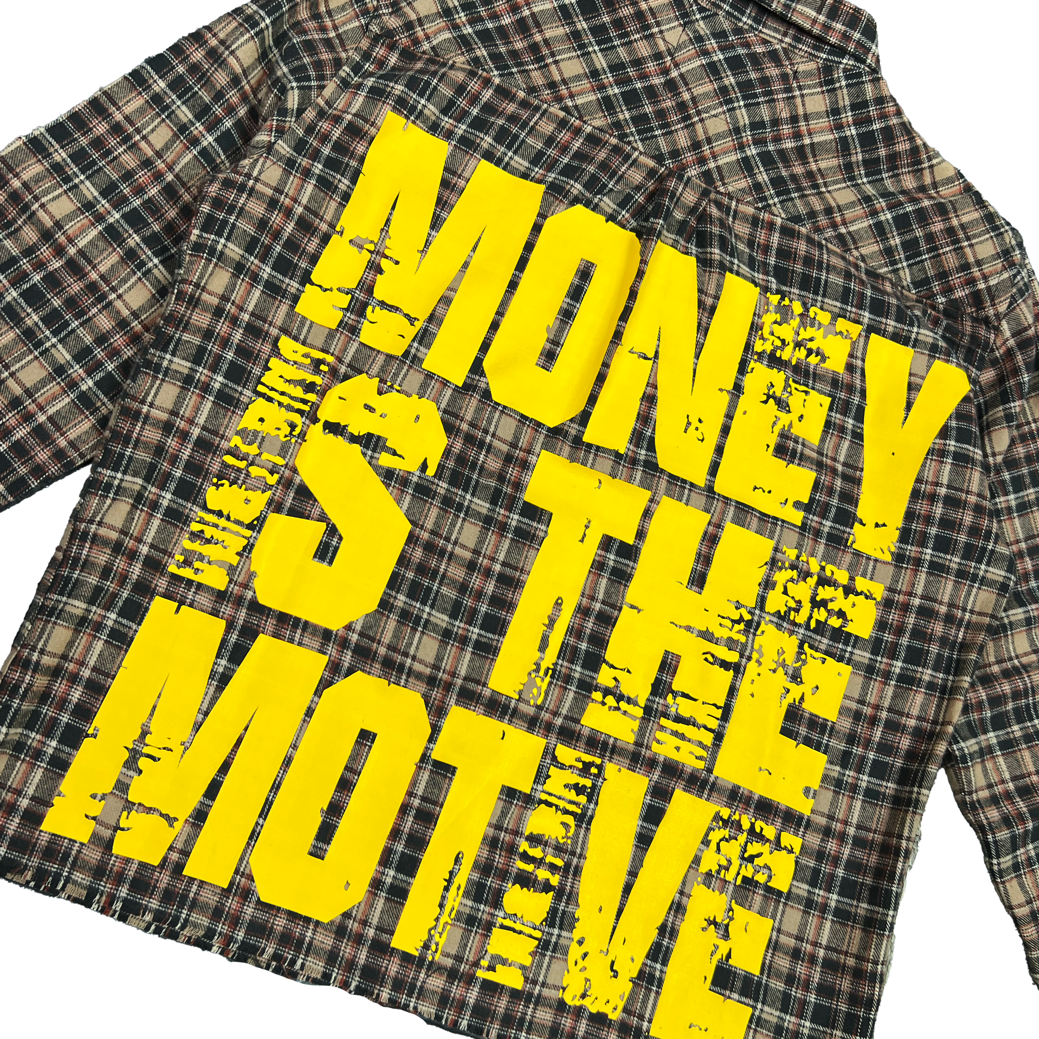 CHECKED FLANEL SHIRT " SUNBURST EDITION "