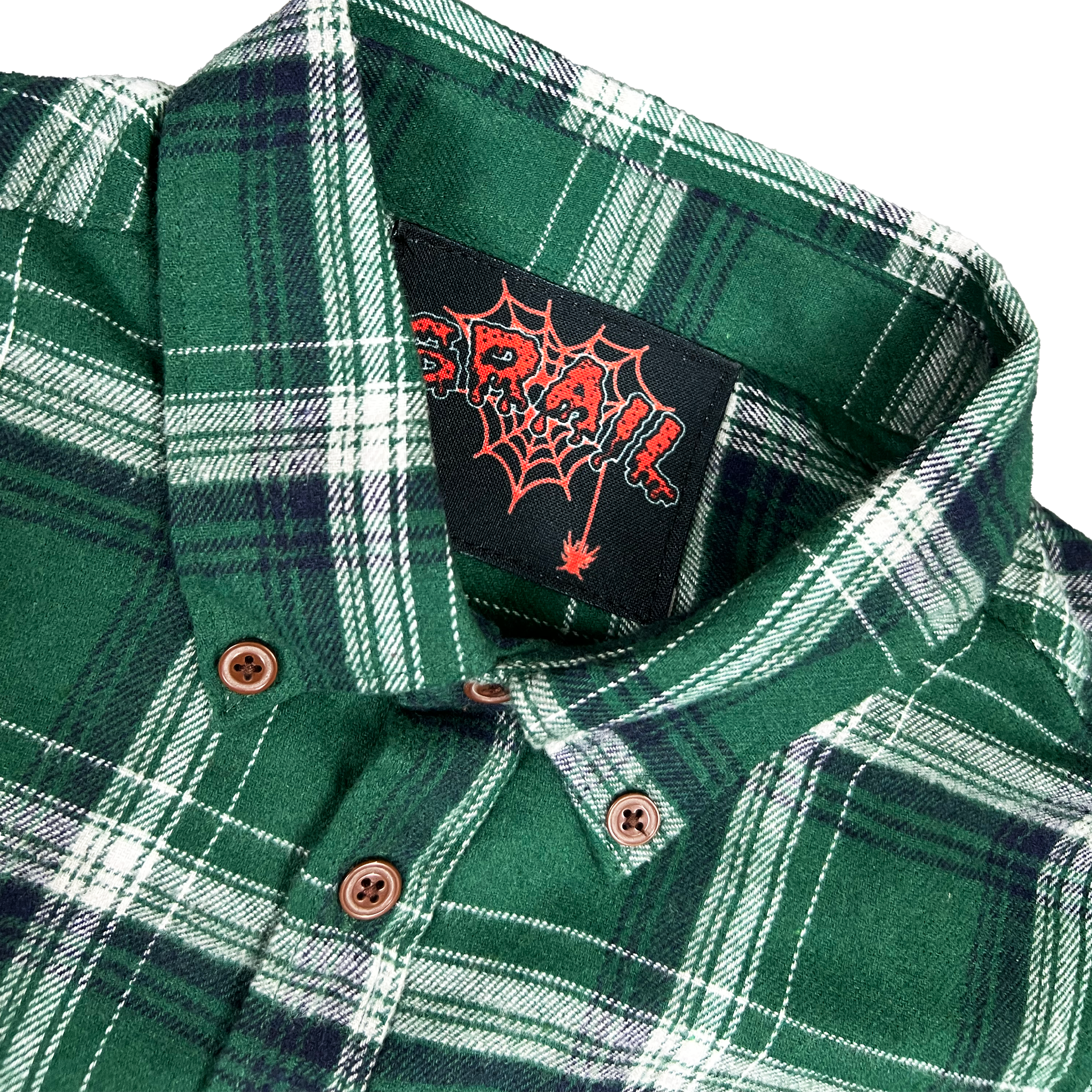 CHECKED FLANEL SHIRT " FOREST EDITION "