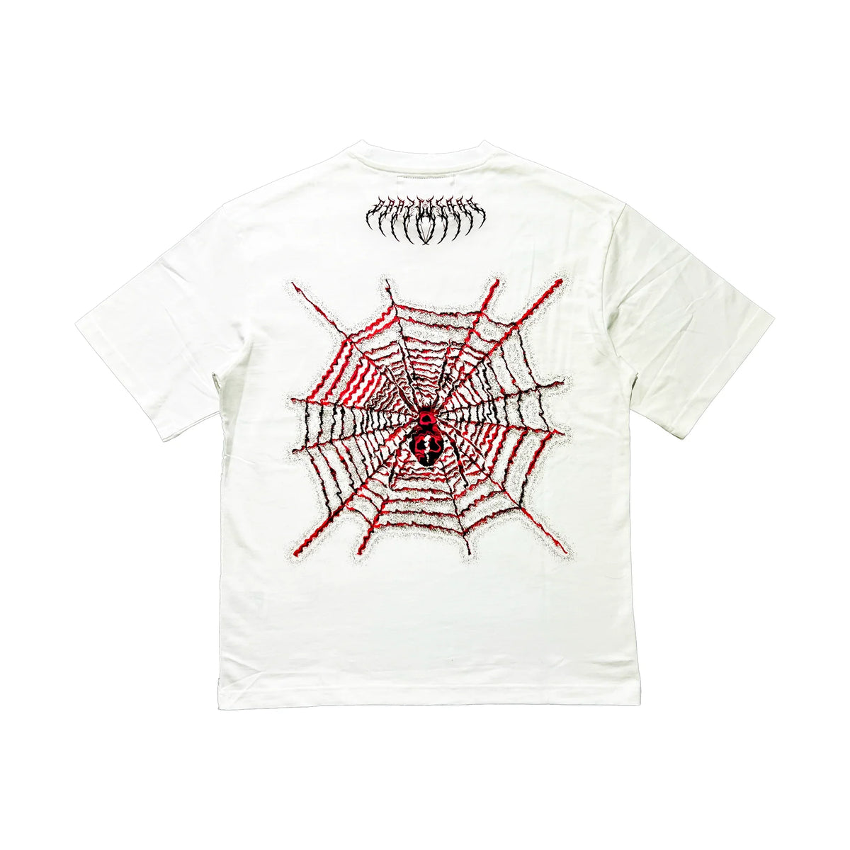 SPIDER SCRAWLED WHITE TEE