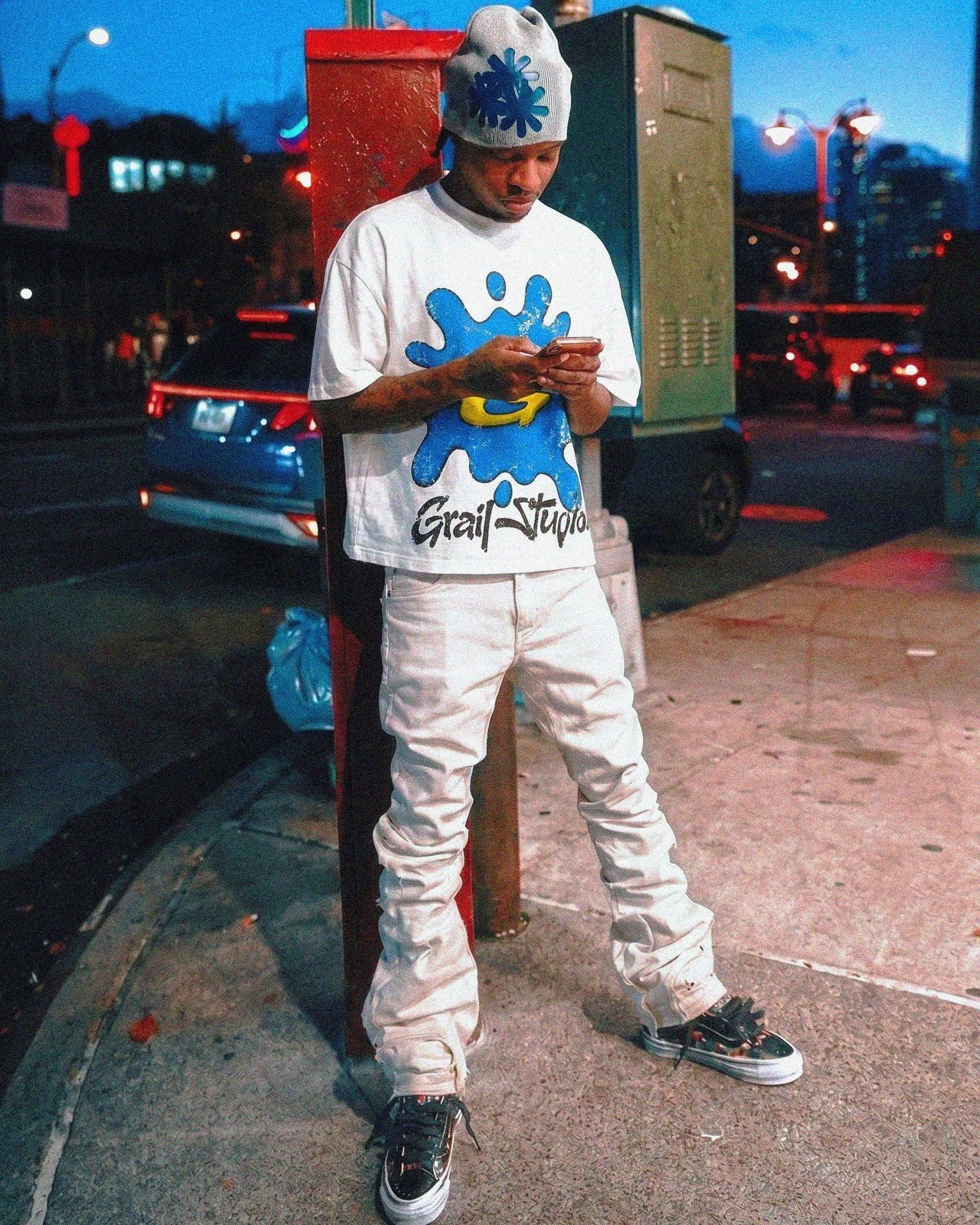 GRAIL REBEL SKETCH BOXY TEE