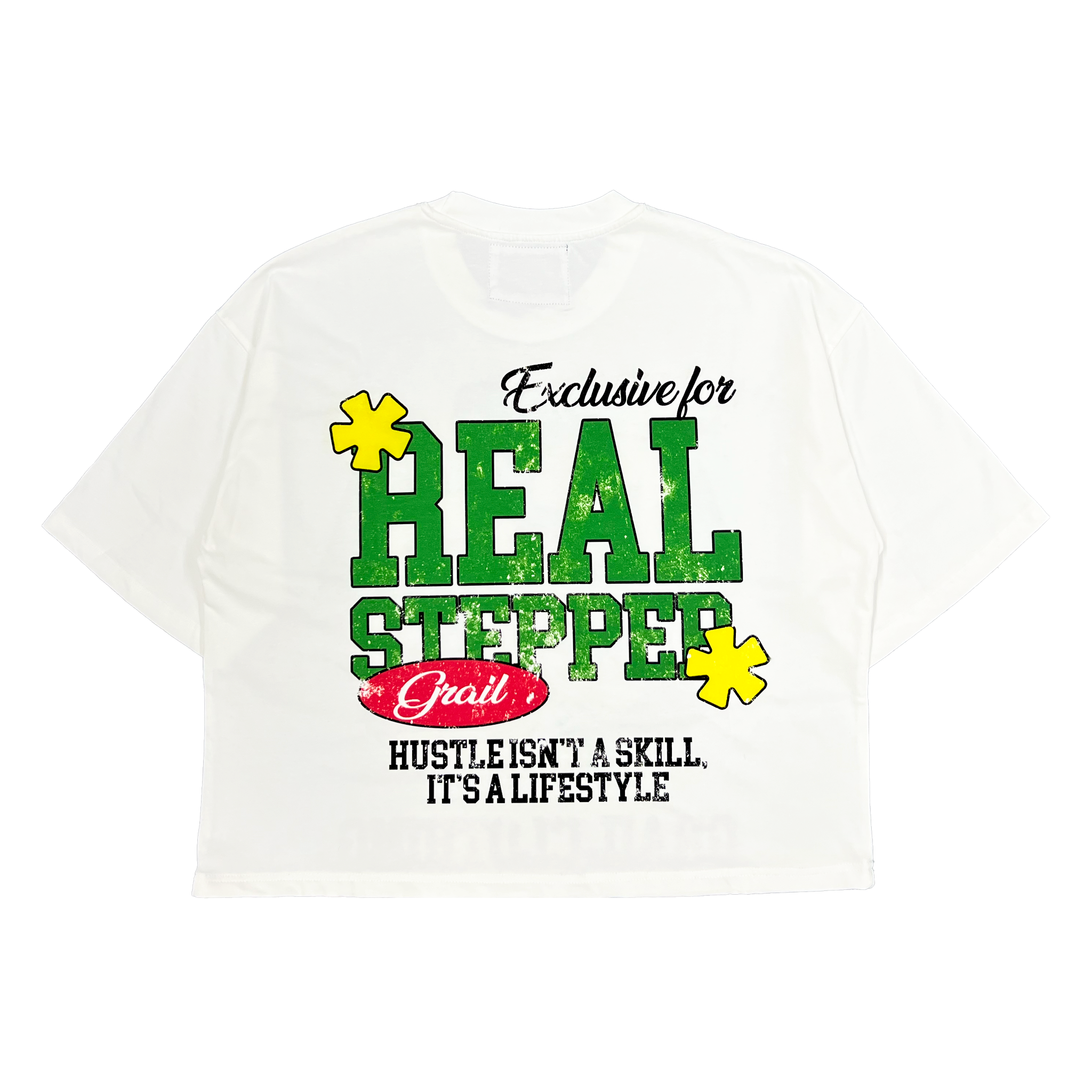 LUCKY STEPPER BOXY TEE