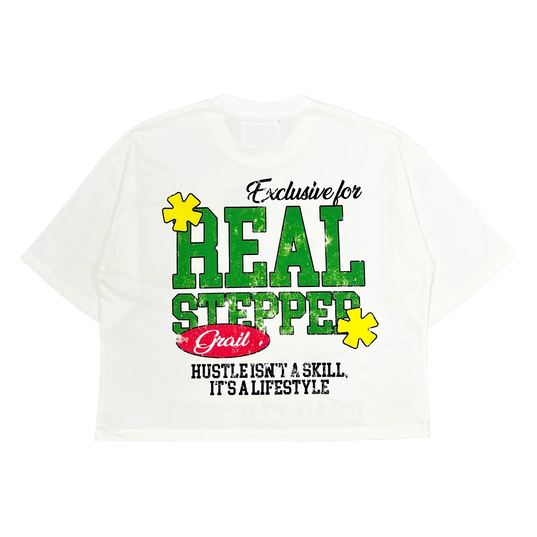 LUCKY STEPPER BOXY TEE