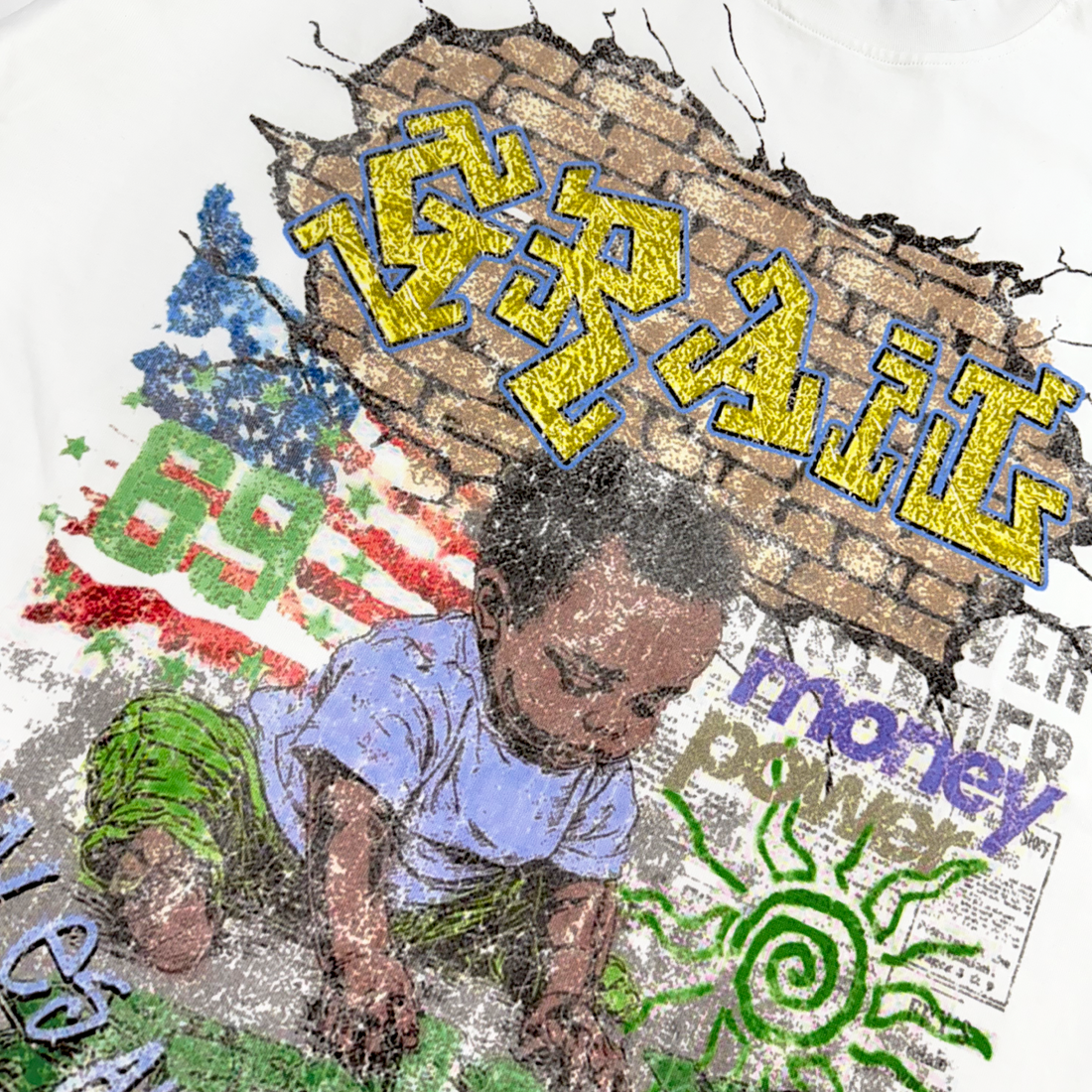 GRAIL BRICK BOXY TEE