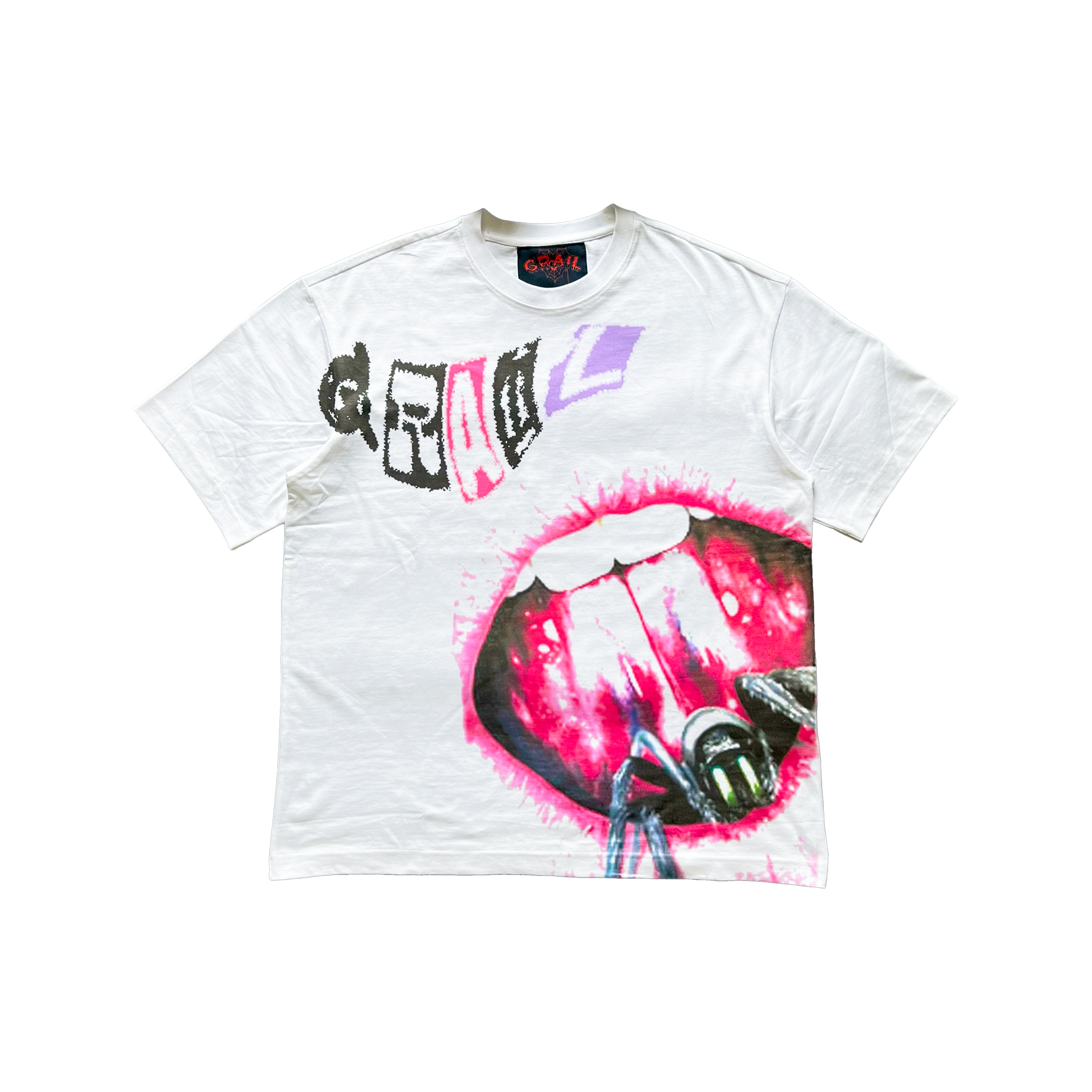 GRAIL MAGAZINE WHITE TEE