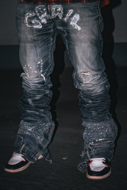 DENIM INVERSÉ BLEU OBSIDIENNE