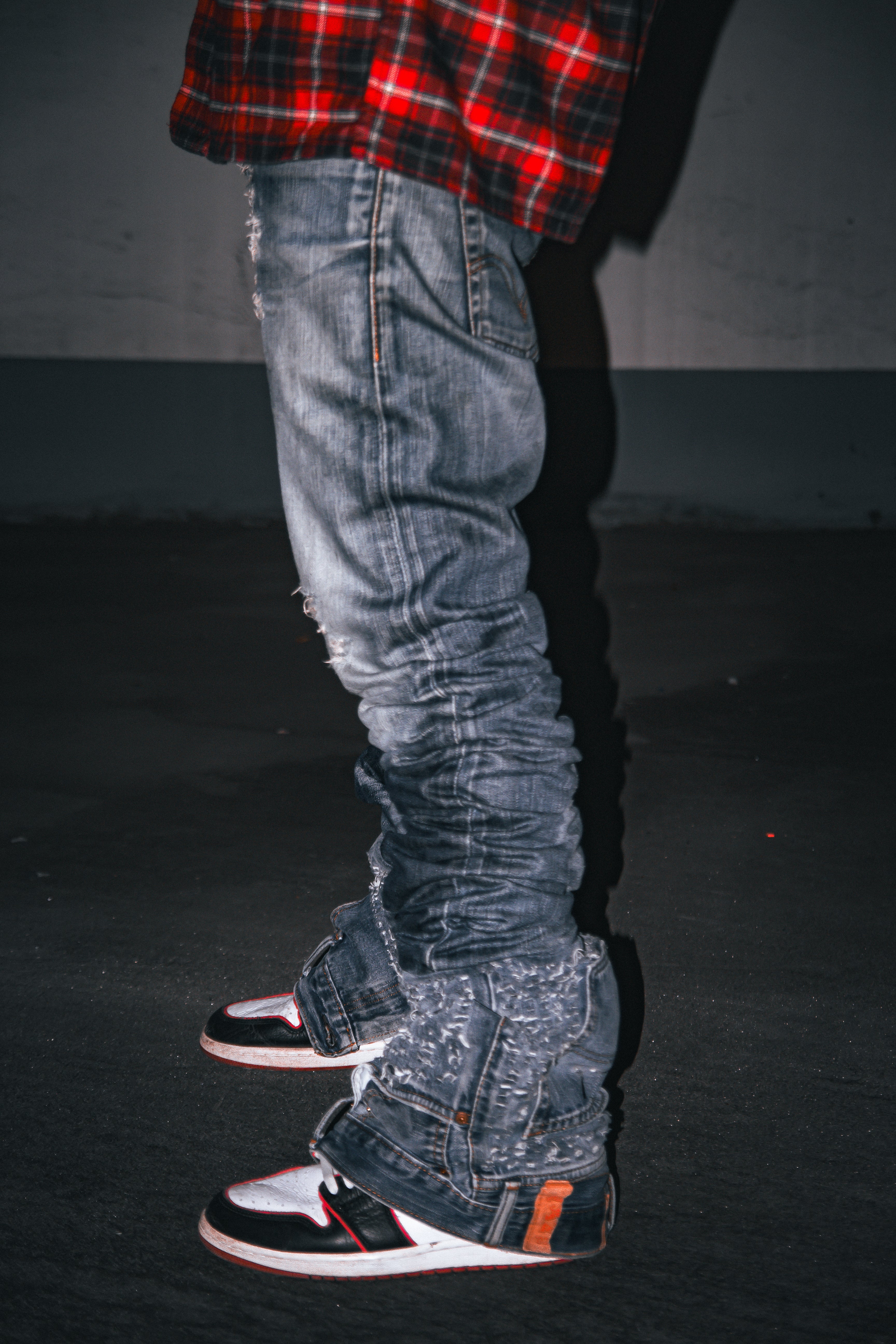 OBSIDIAN BLUE REVERSE DENIM – GRAIL