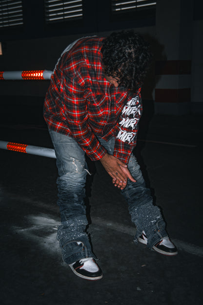 DENIM INVERSÉ BLEU OBSIDIENNE