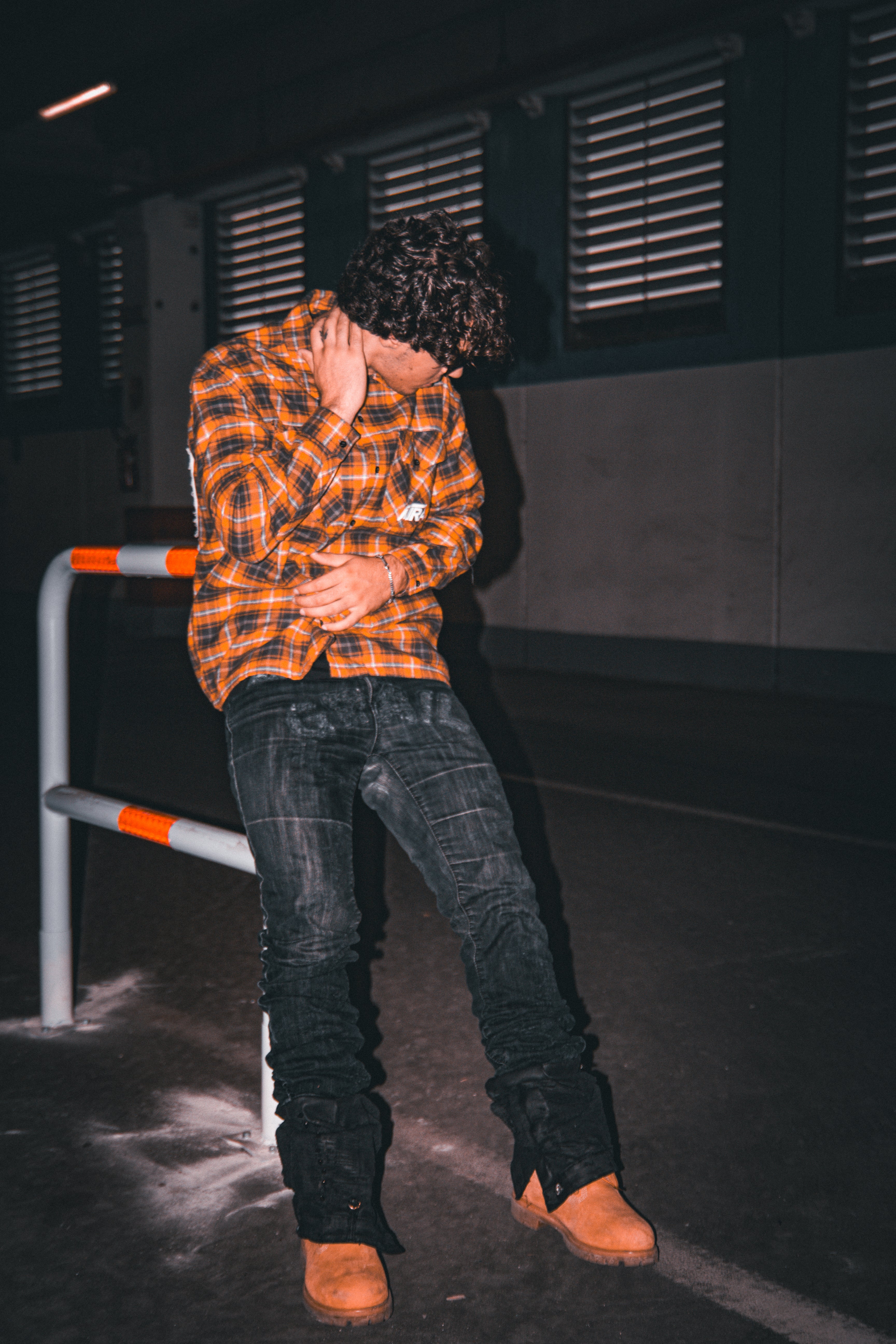 DENIM INVERSÉ NOIR MÉTAL