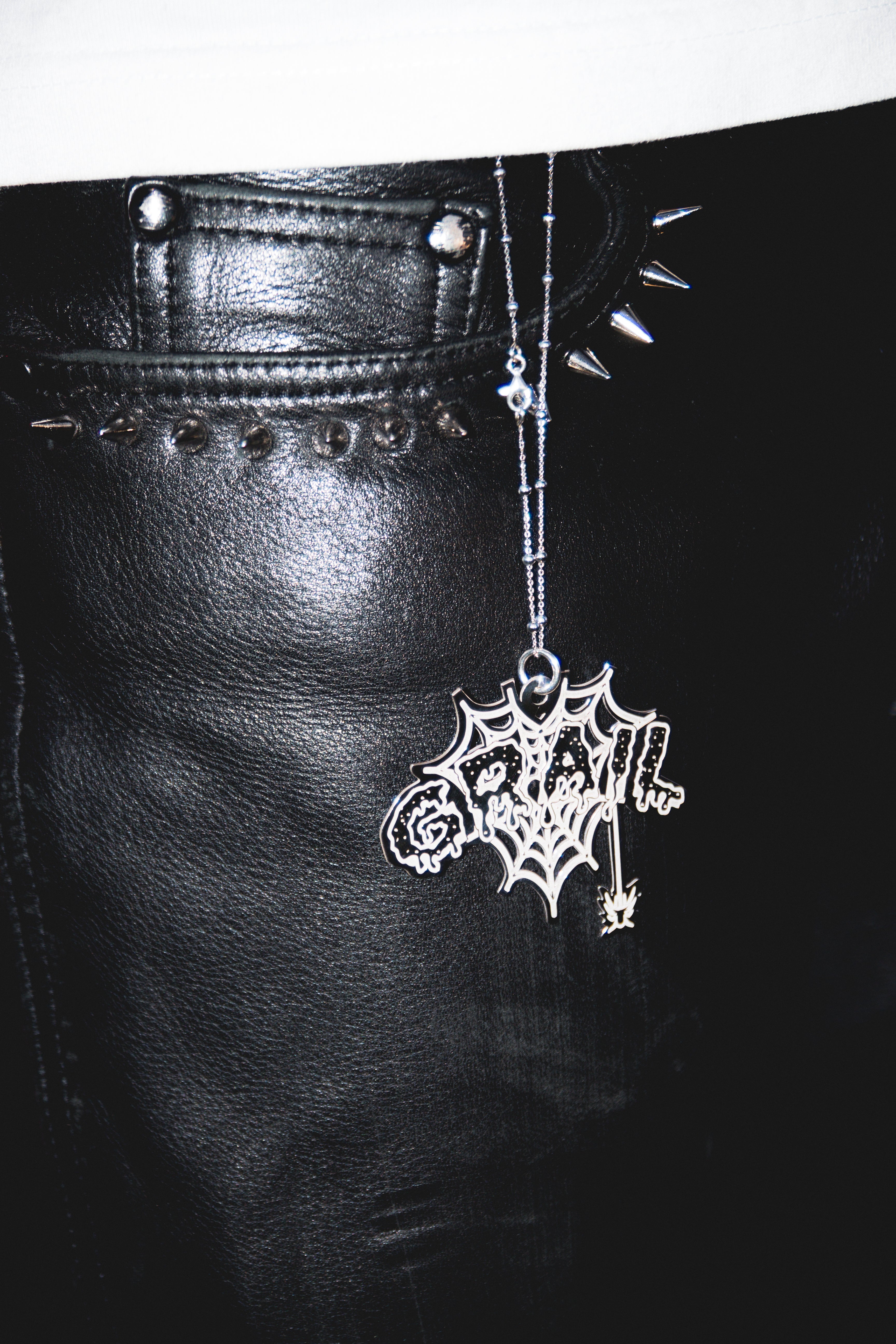 OBSIDIAN BLACK REVERSE LEATHER