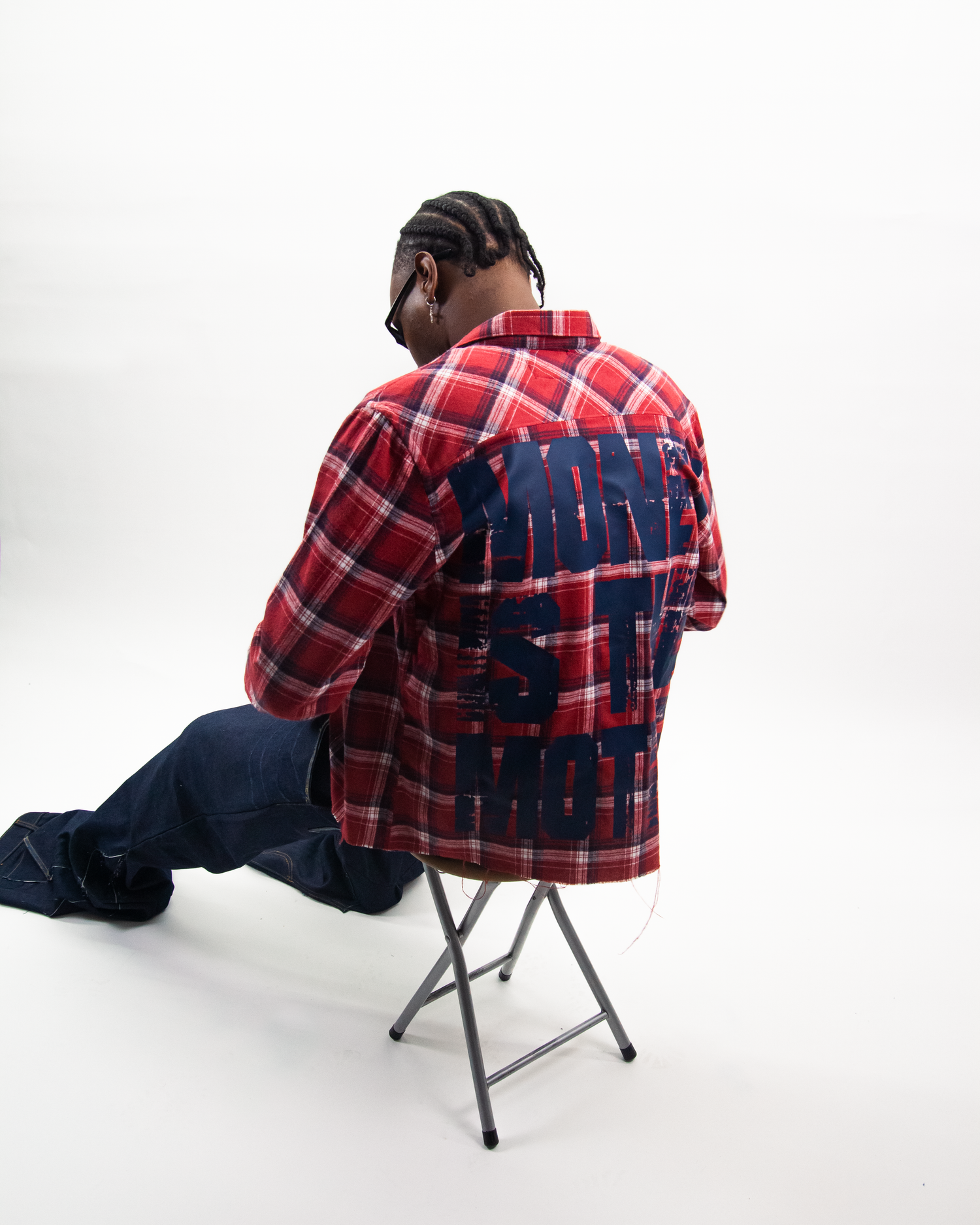 CHECKED FLANEL SHIRT &quot; FLAME EDITION &quot;