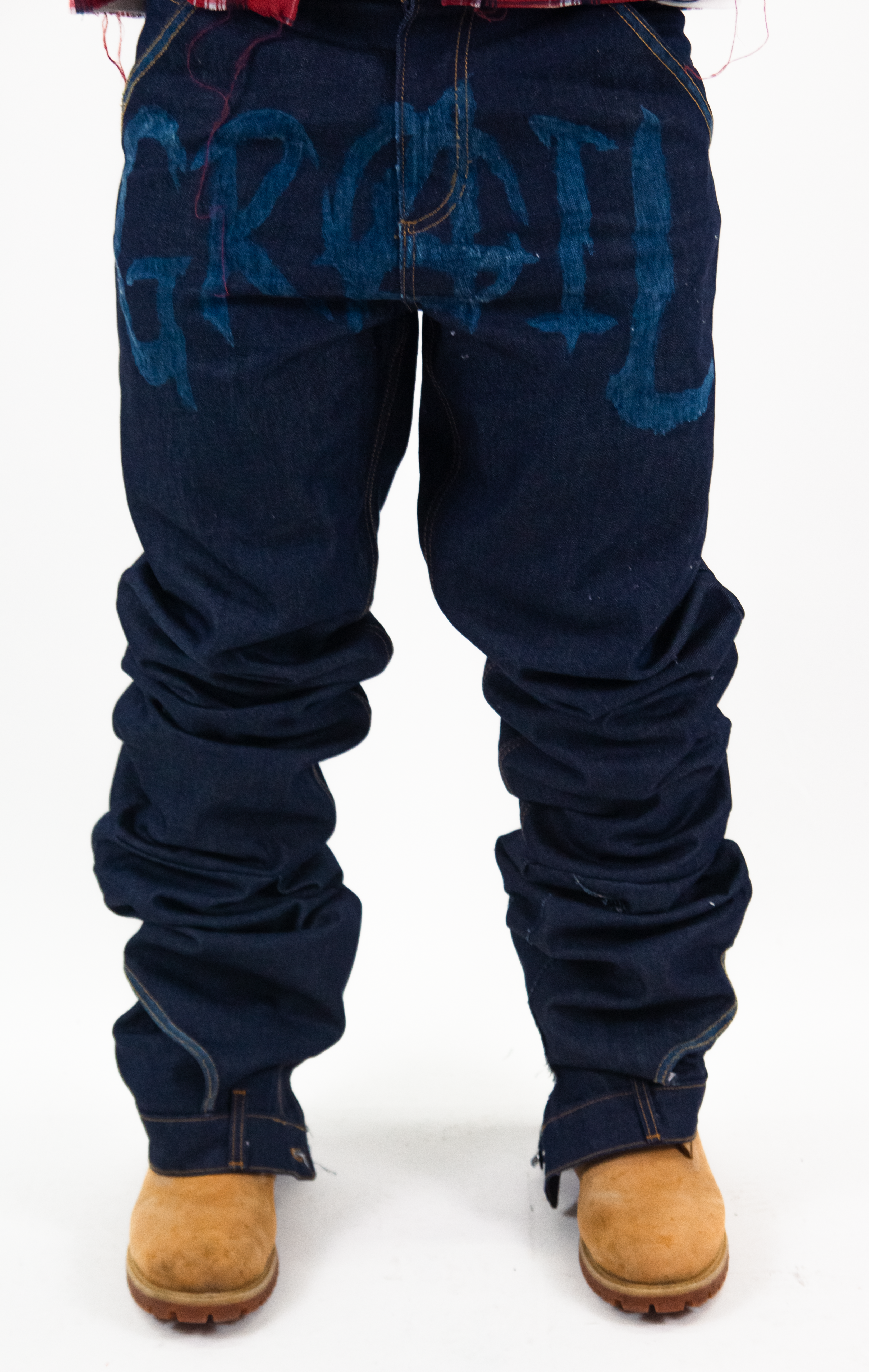 INDIGO RAW REVERSE DENIM &quot; GHOST WRITING EDITION &quot;