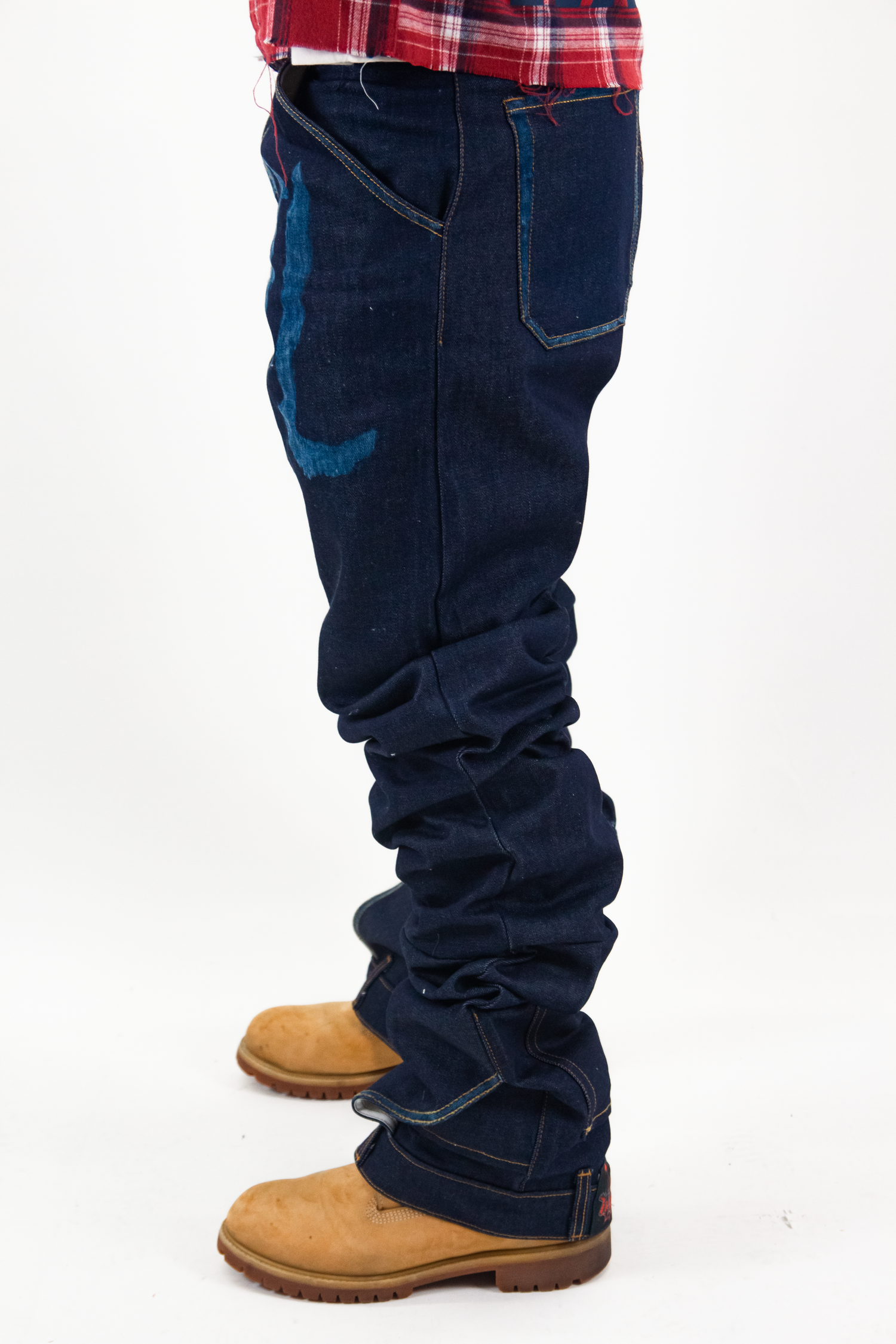 INDIGO RAW REVERSE DENIM &quot; GHOST WRITING EDITION &quot;