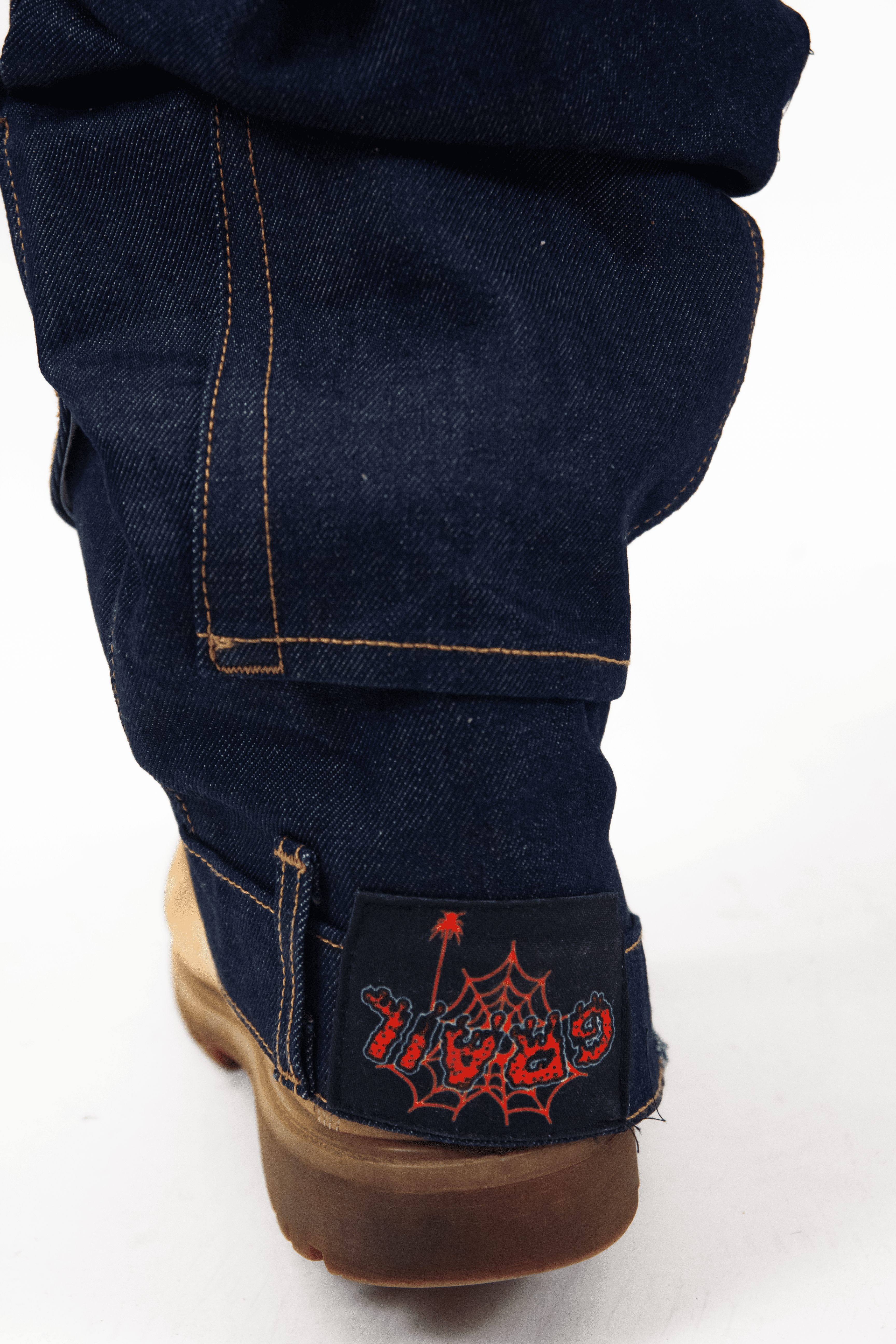 INDIGO RAW REVERSE DENIM &quot; GHOST WRITING EDITION &quot;