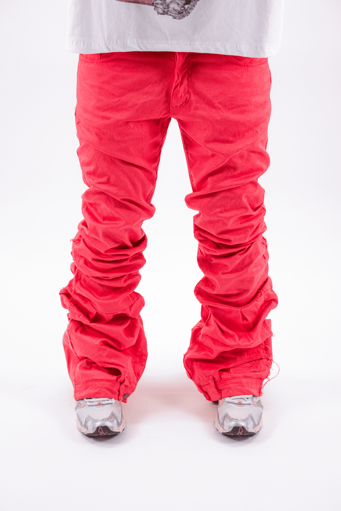 RED SALOMON REVERSE DENIM ( ULTRA FLARED EDITION )