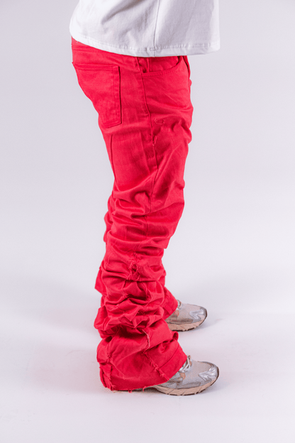 RED SALOMON REVERSE DENIM ( ULTRA FLARED EDITION )