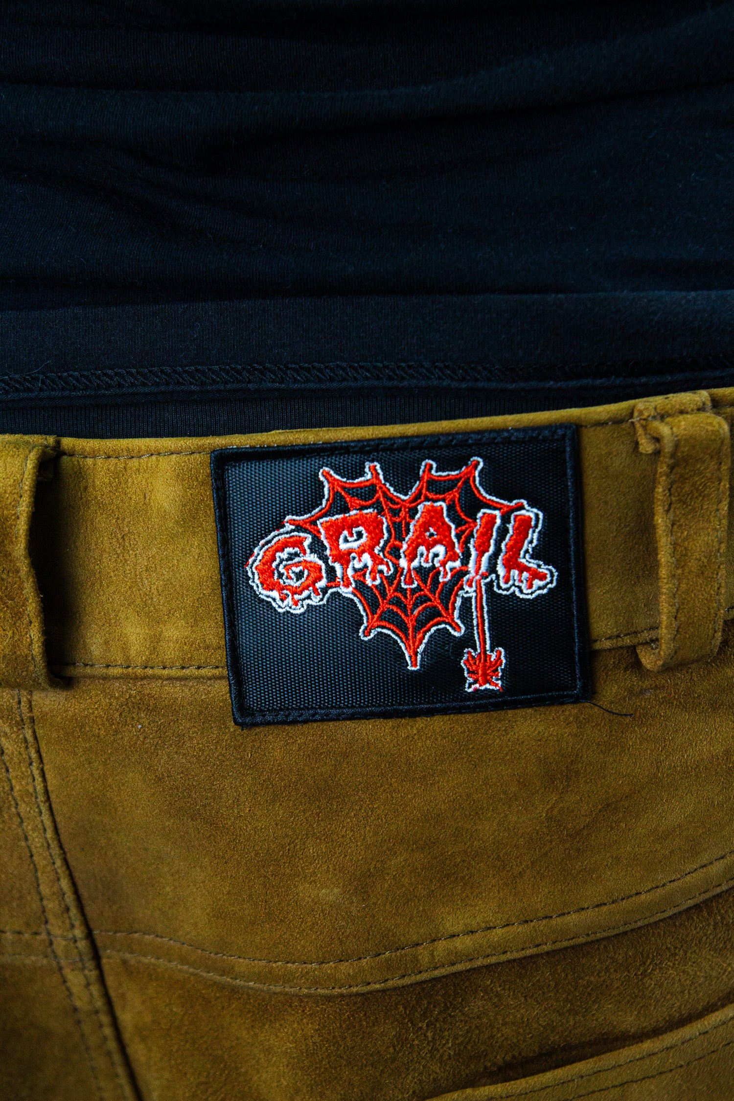 SAND SHINE ULTRA FLARED REVERSE REINDEER LEATHER