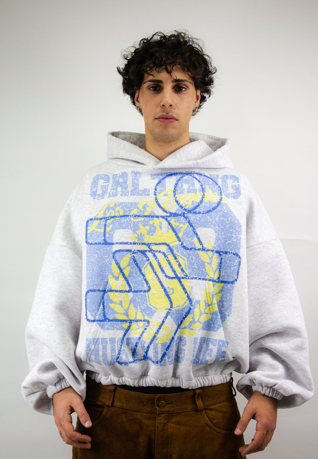 HUSTLING AWARD BOXY HOODIE