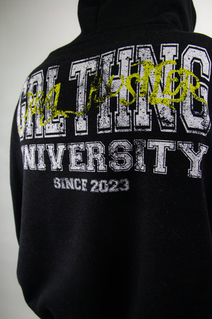 SOLD UNIVERSITY BOXY HOODIE