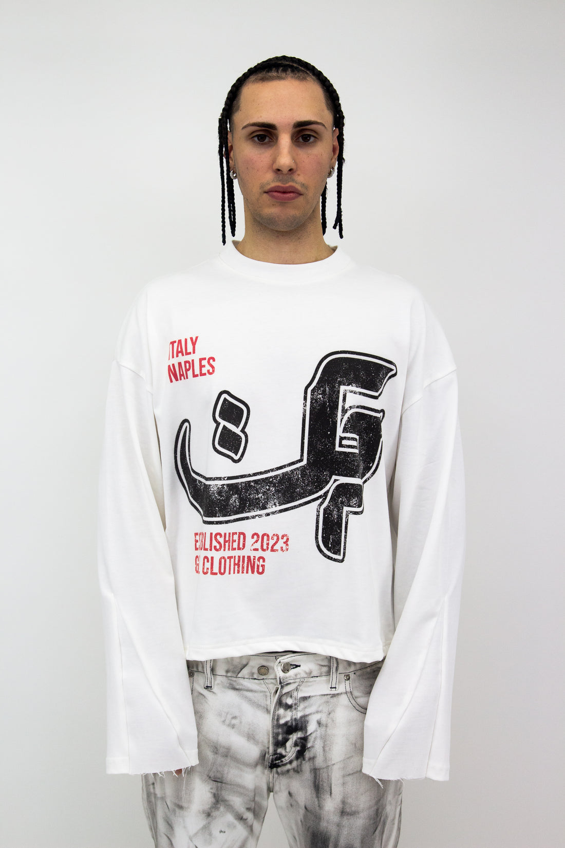 ARABYC SSIDE GRAPHIC FLARED LONGSLEEVE