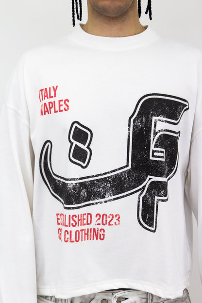 ARABYC SSIDE GRAPHIC FLARED LONGSLEEVE