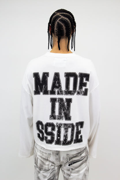 G 4 STAR GRAPHIC FLARED LONGSLEEVE