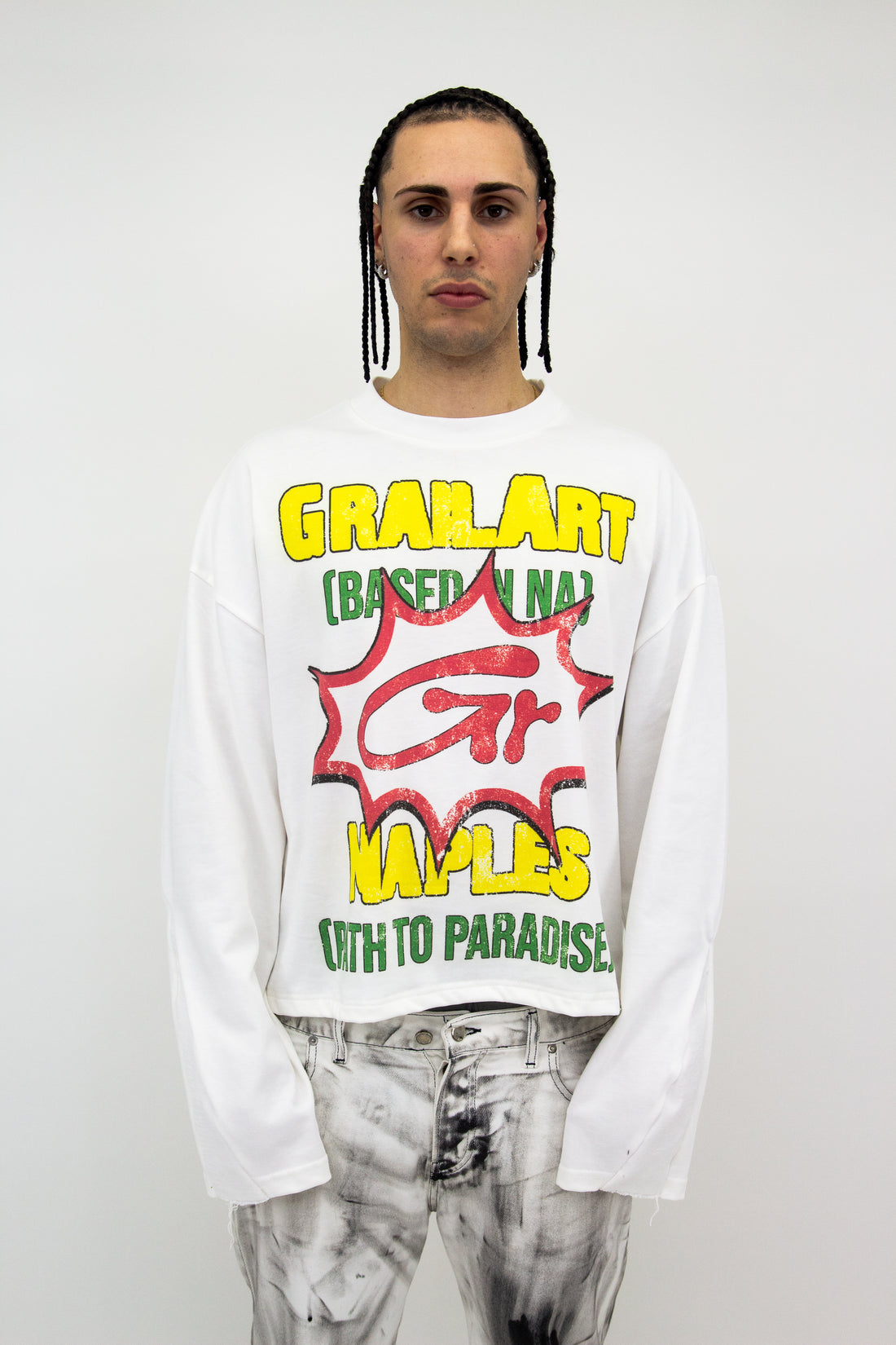 GRAILART CARTOON GRAPHIC FLARED LONGSLEEVE