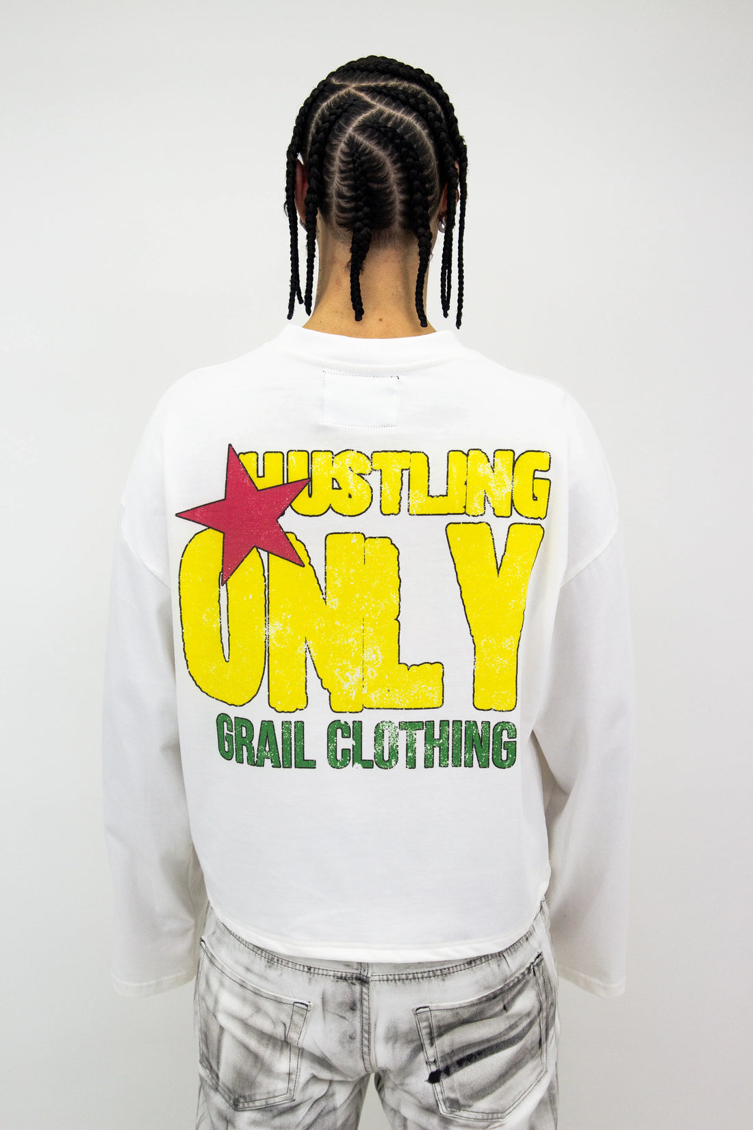 GRAILART CARTOON GRAPHIC FLARED LONGSLEEVE