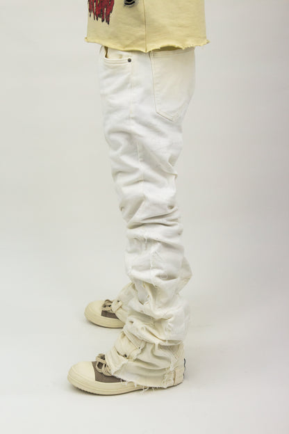 GHOST CREAM REVERSE DENIM ( ULTRA FLARED EDITION )