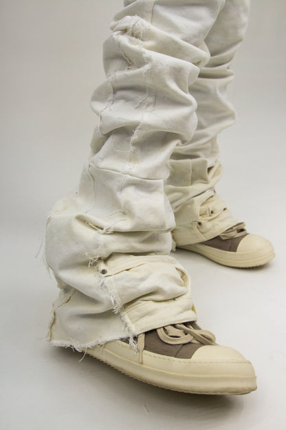 GHOST CREAM REVERSE DENIM ( ULTRA FLARED EDITION )