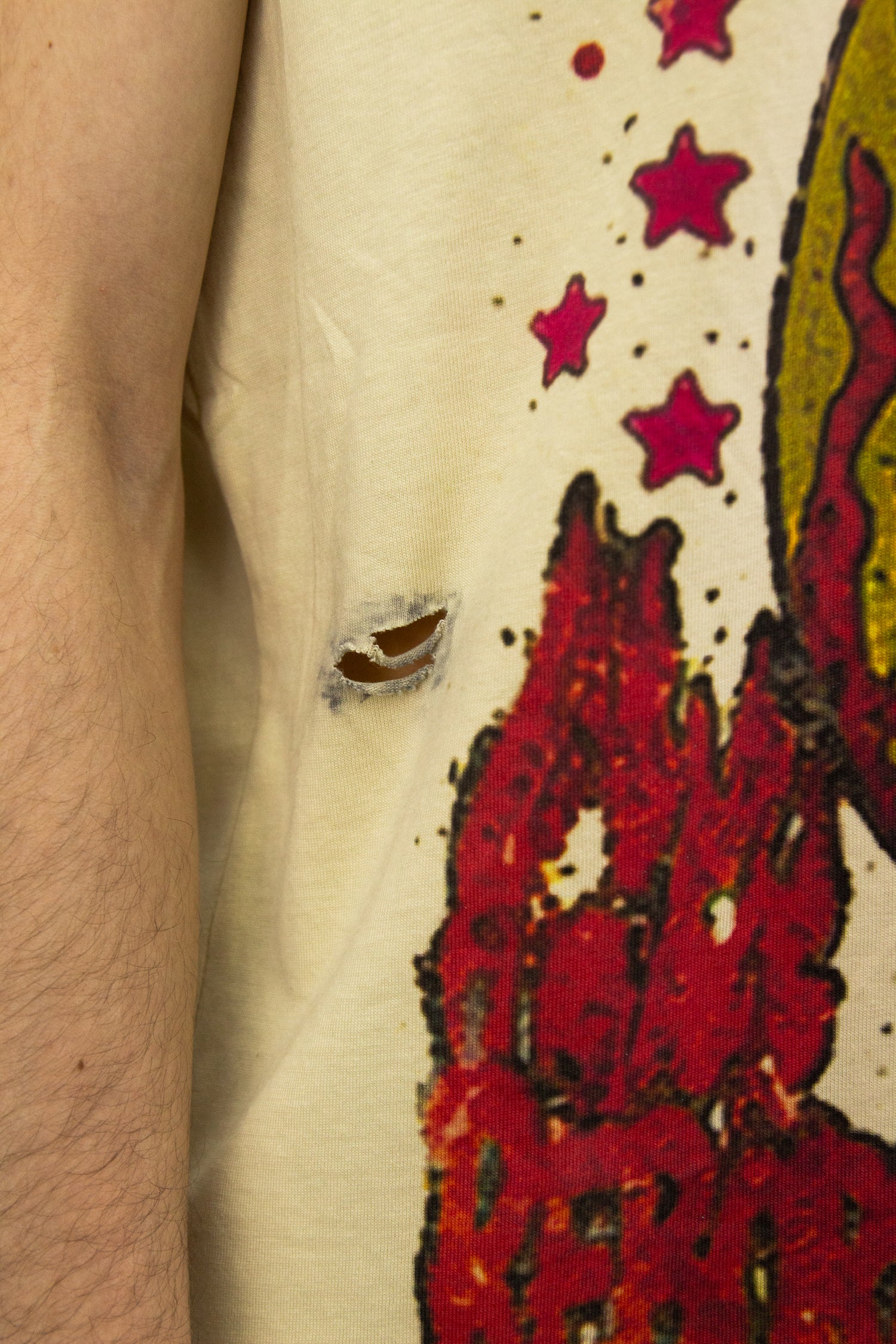 GRAIL BURNED SKULL RIPPED TANK