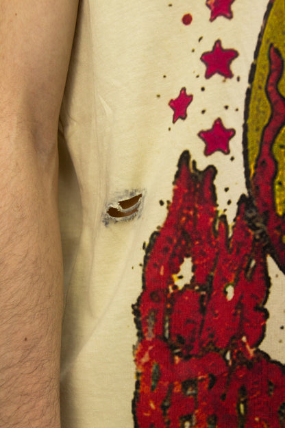 GRAIL BURNED SKULL RIPPED TANK